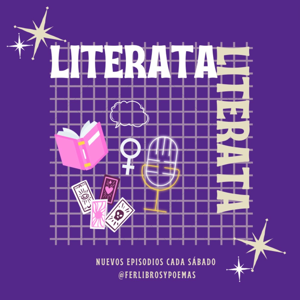 Show cover of LITERATA PODCAST - Libros, brujería y periodismo