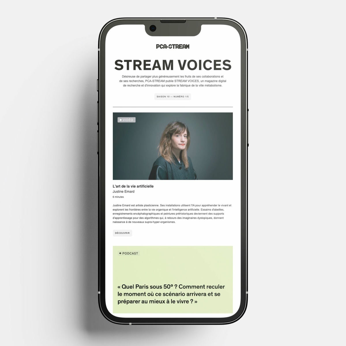 Show cover of STREAM VOICES