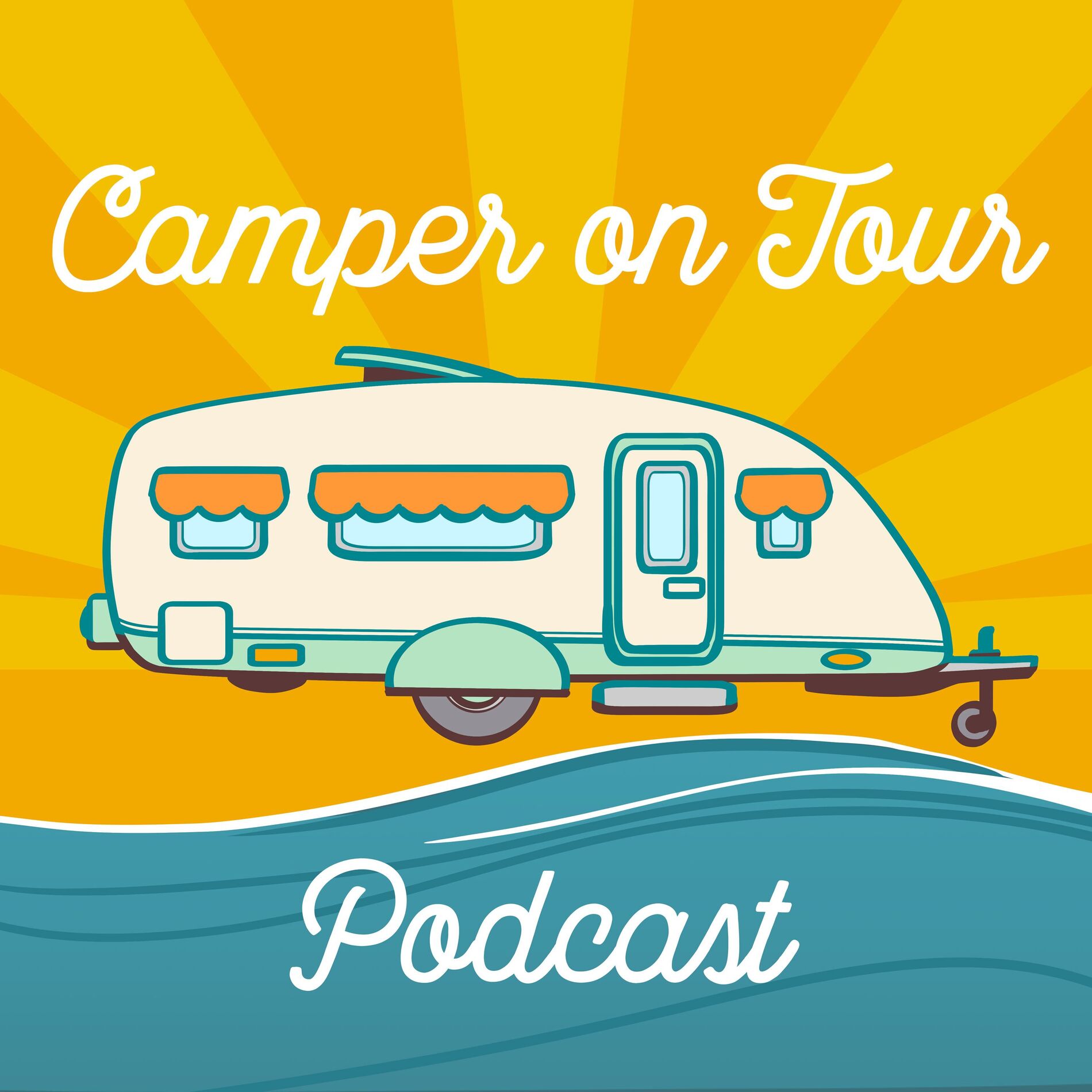 Show cover of Camper on Tour - DER Camping Podcast mit Dominic Bagatzky | Wohnwagen (Caravan), Wohnmobil , Kastenwagen oder Dachzelt