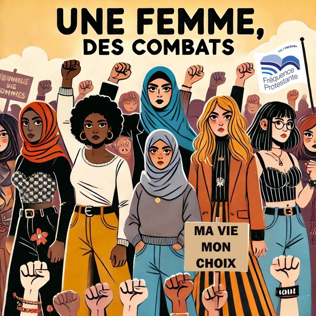 Show cover of Une femme, des combats