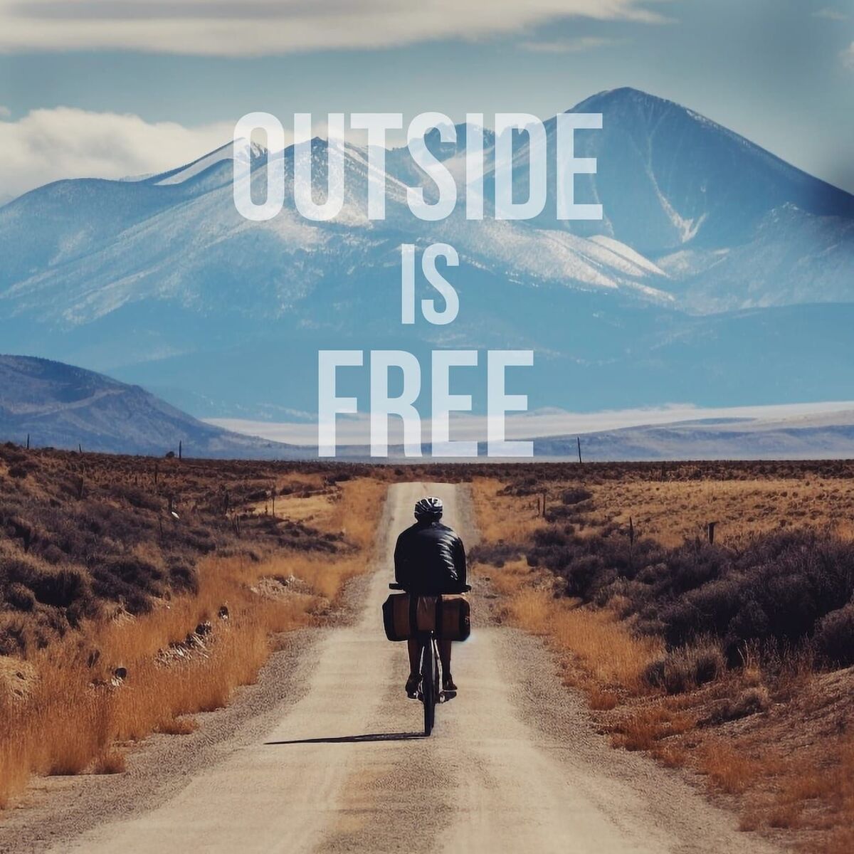 Show cover of Outside is free