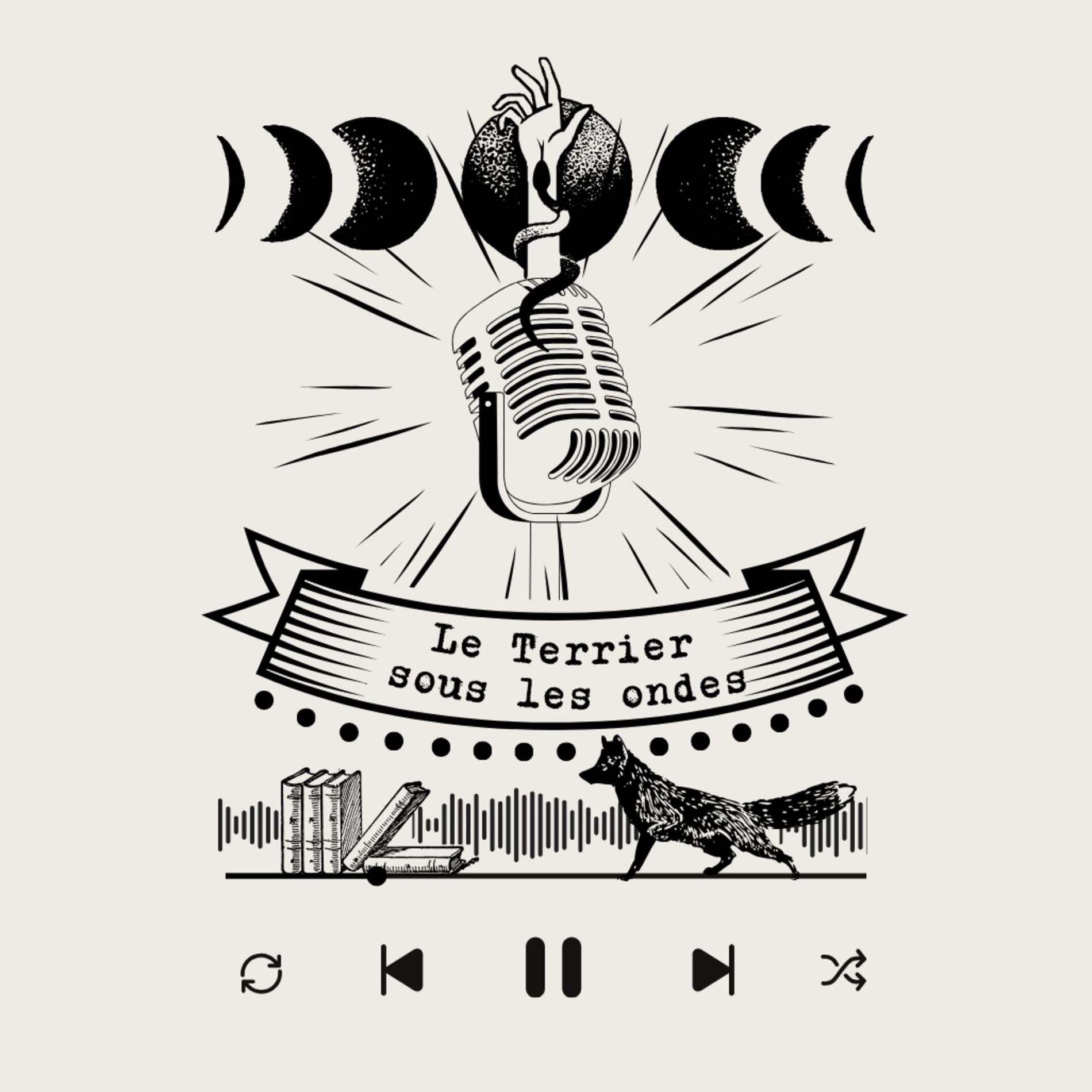 Show cover of Le Terrier sous les ondes