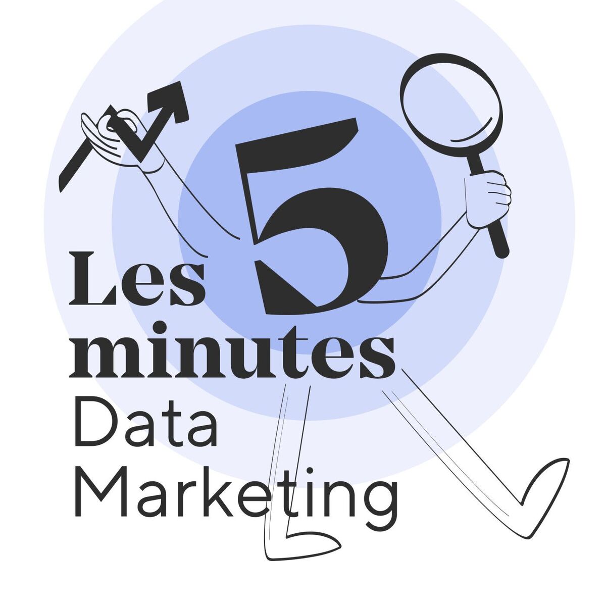 Show cover of Les 5 minutes Data Marketing