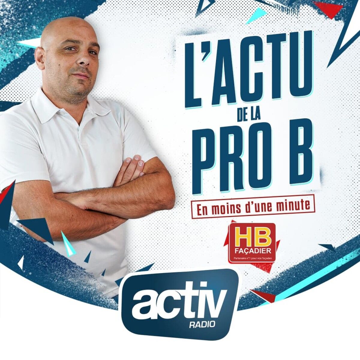 Show cover of L’actu de la PRO B avec Fabien Zaghini pour suivre la Chorale de Roanne et le Saint-Chamond Basket Vallée du Gier