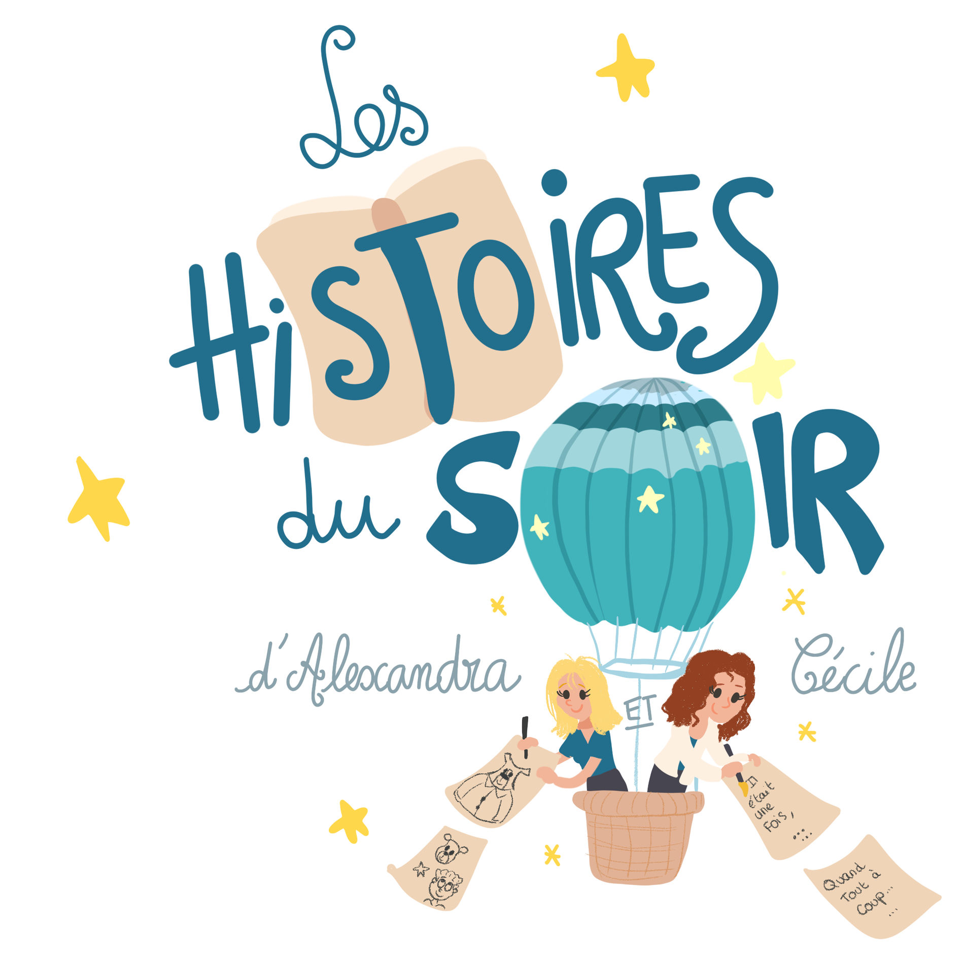Show cover of Les Histoires du soir d'Alexandra et Cécile
