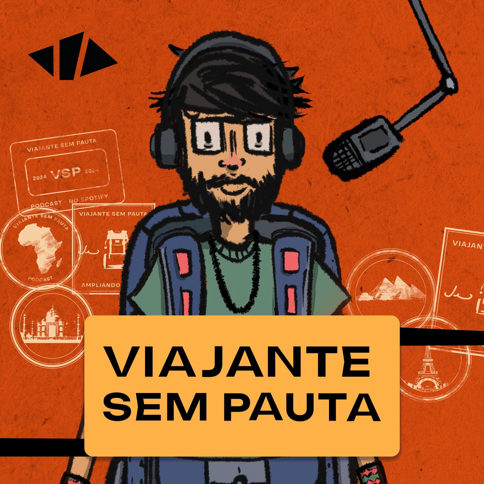 Show cover of Viajante sem Pauta