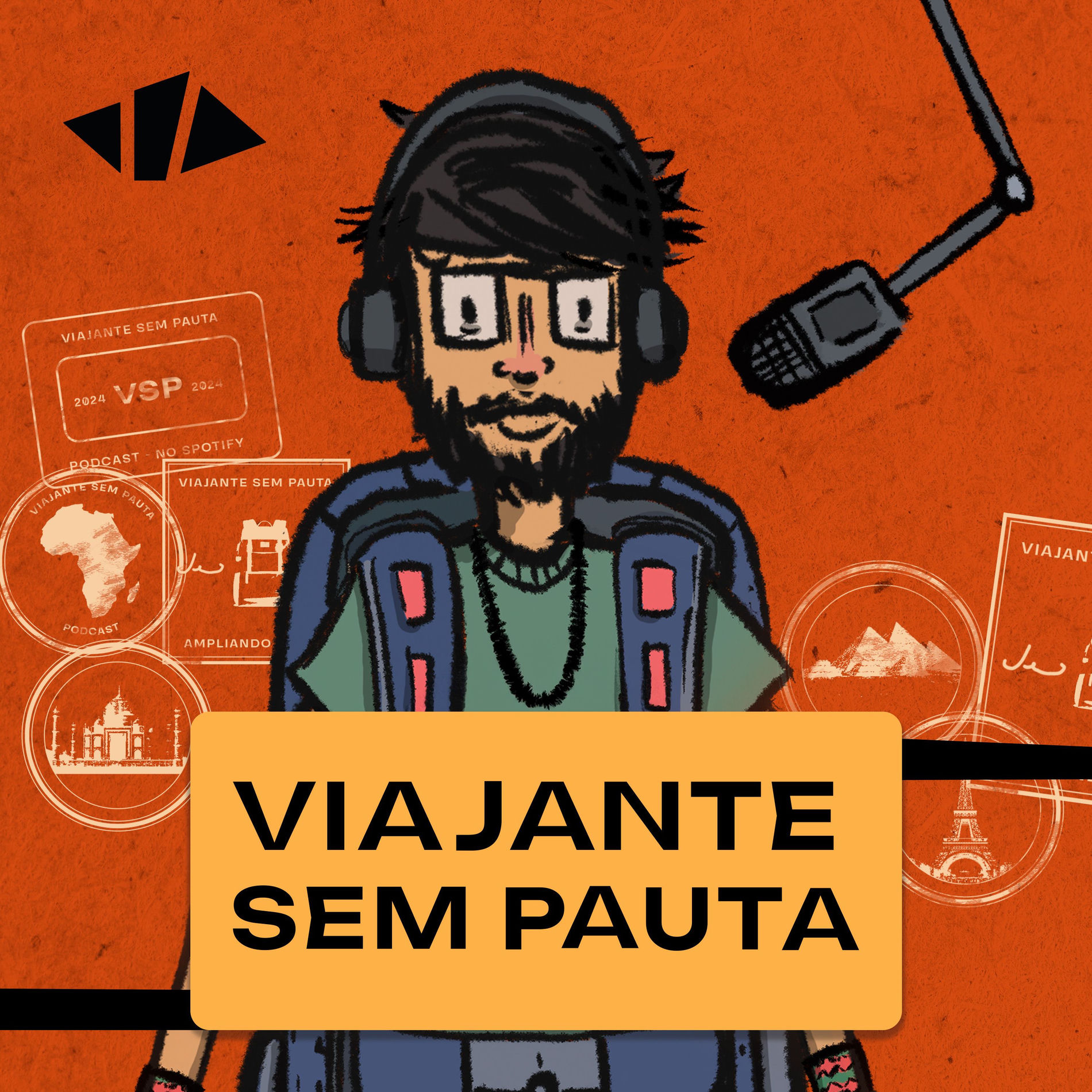 Show cover of Viajante sem Pauta