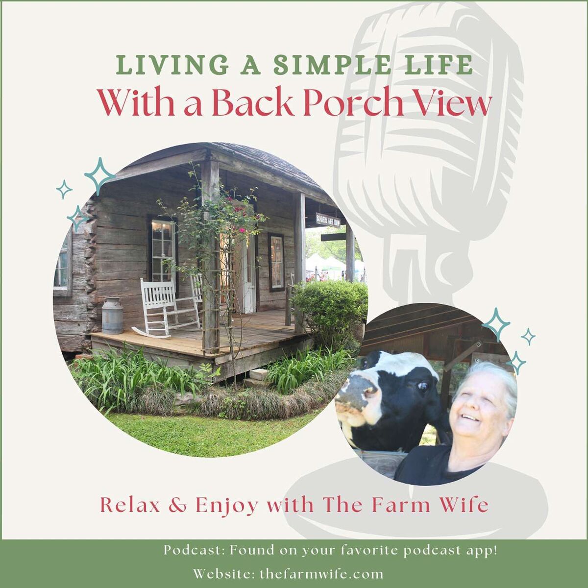 Show cover of Living a Simple Life with a Back Porch View
