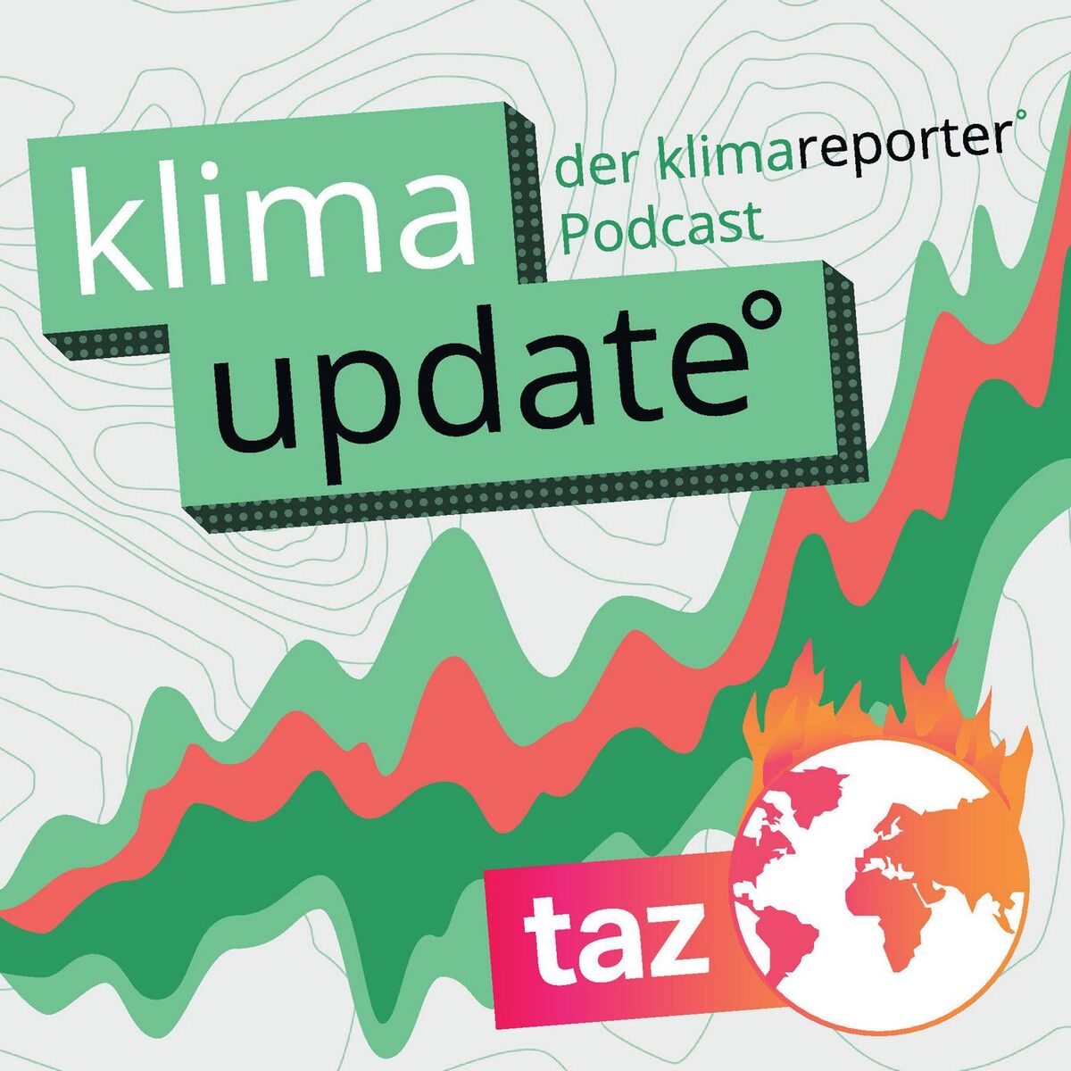 Show cover of klima update° - der Nachrichten-Podcast von taz und klimareporter°