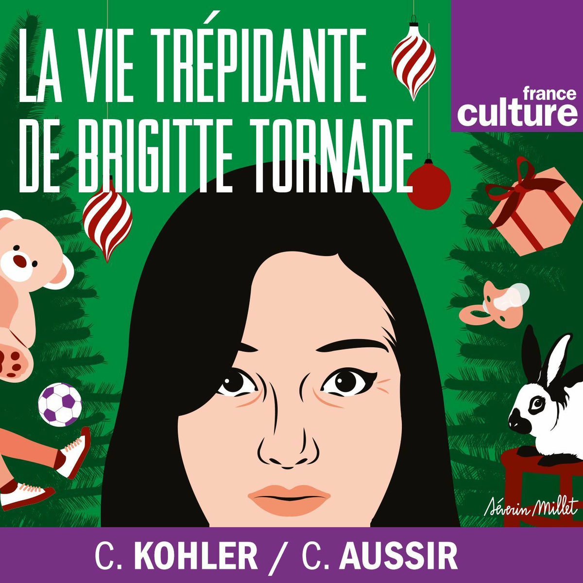 Show cover of La vie trépidante de Brigitte Tornade : la magie de Noël
