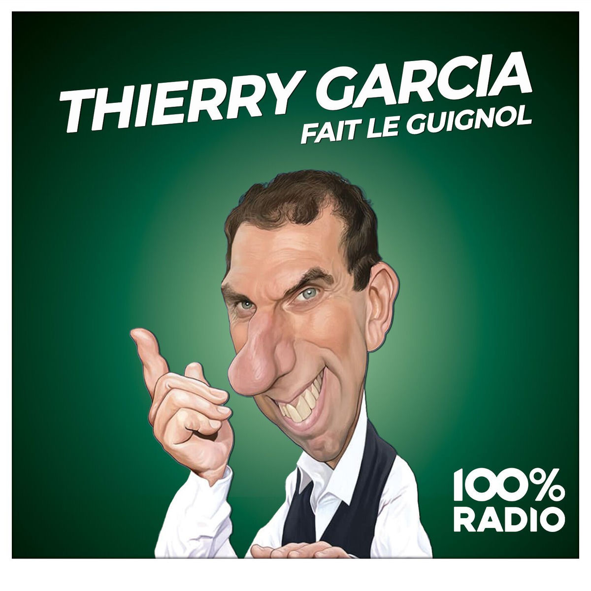 Show cover of Thierry Garcia fait le guignol sur 100% radio