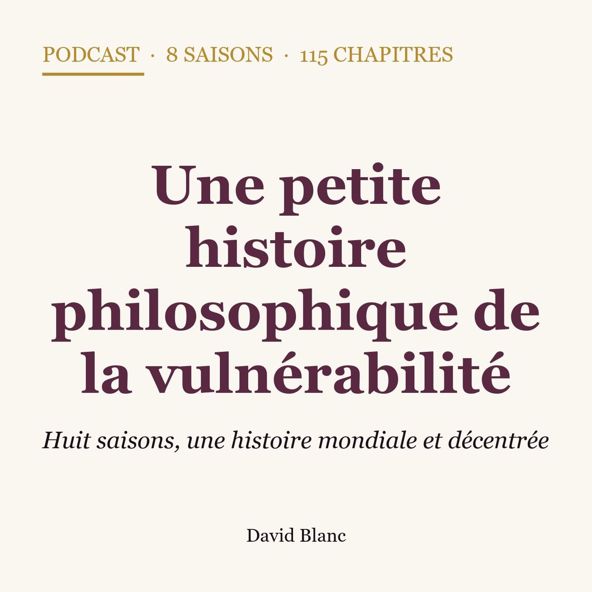 Show cover of Une petite histoire philosophique de la vulnérabilité