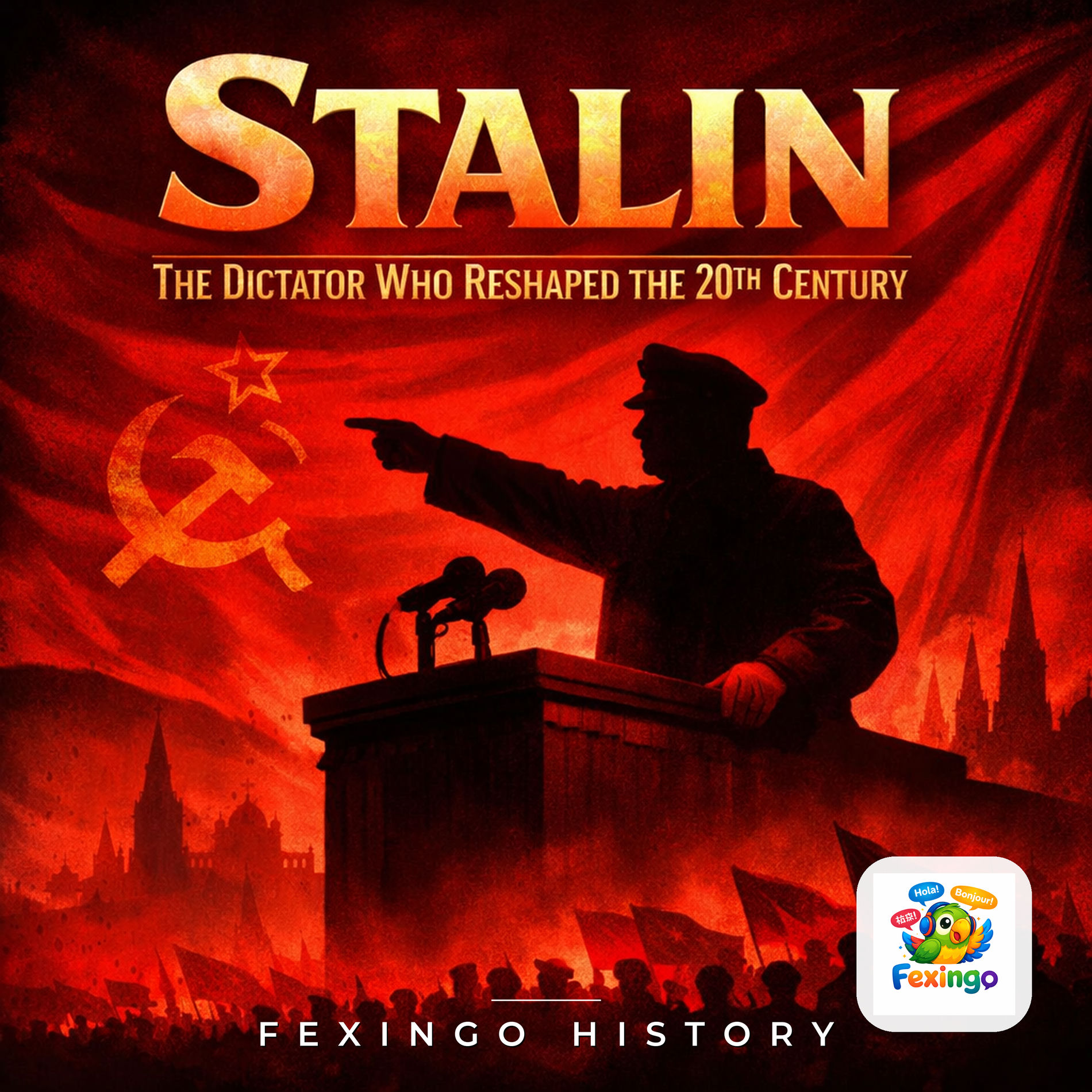 Show cover of Stalin: The Dictator Who Reshaped the 20th Century — Fexingo History