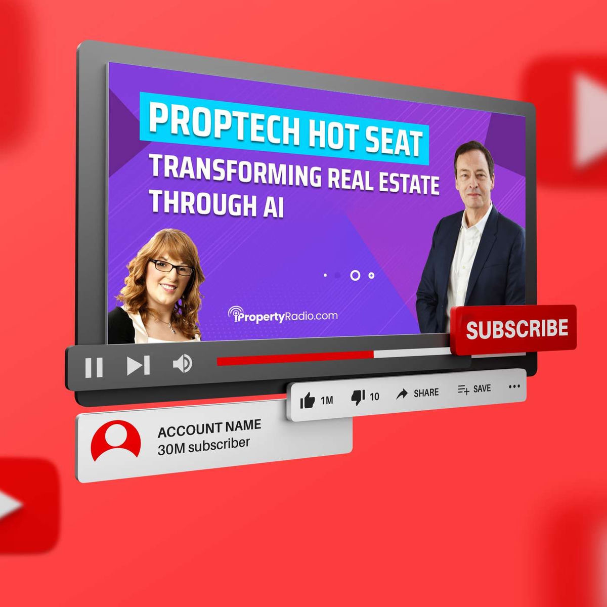Show cover of PROPTECH HOT SEAT on iPropertyRadio