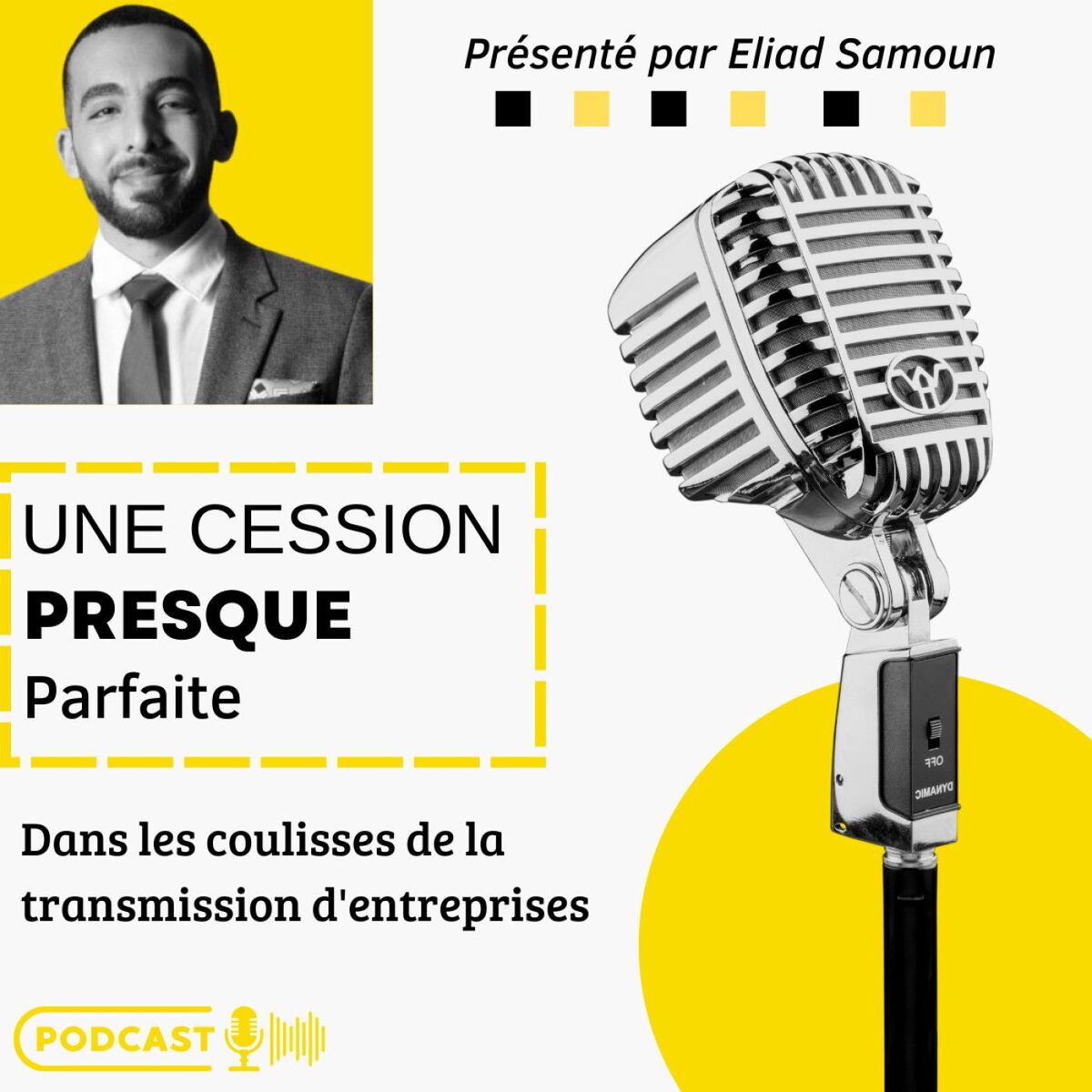 Show cover of Une Cession Presque Parfaite : Dans les coulisses de la transmission d'entreprises