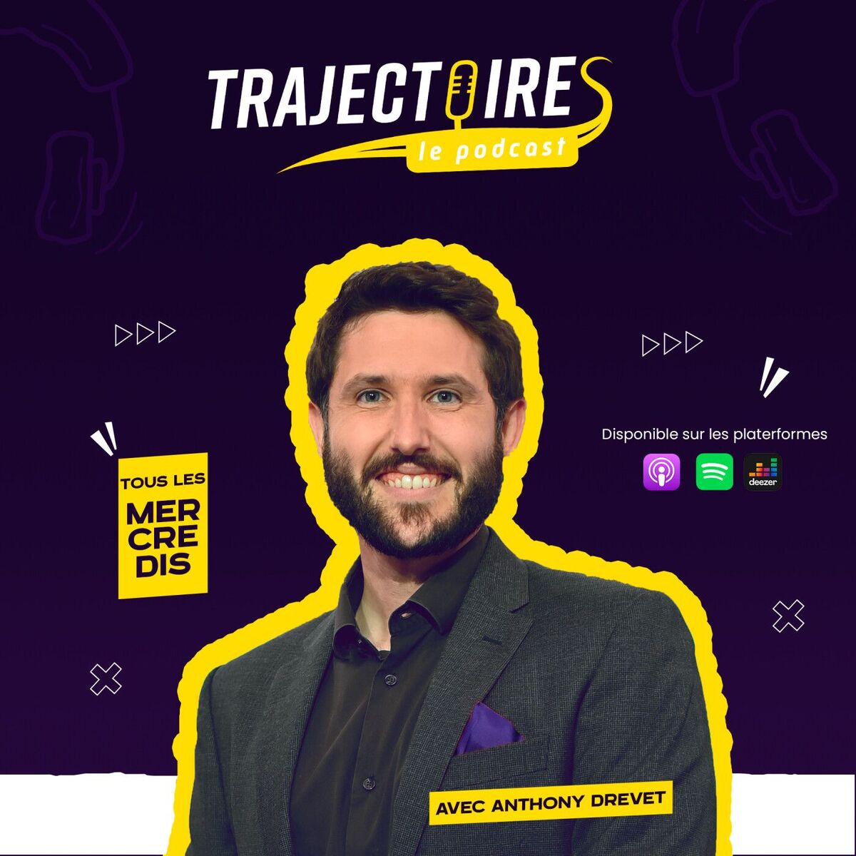 Show cover of TRAJECTOIRES LE PODCAST