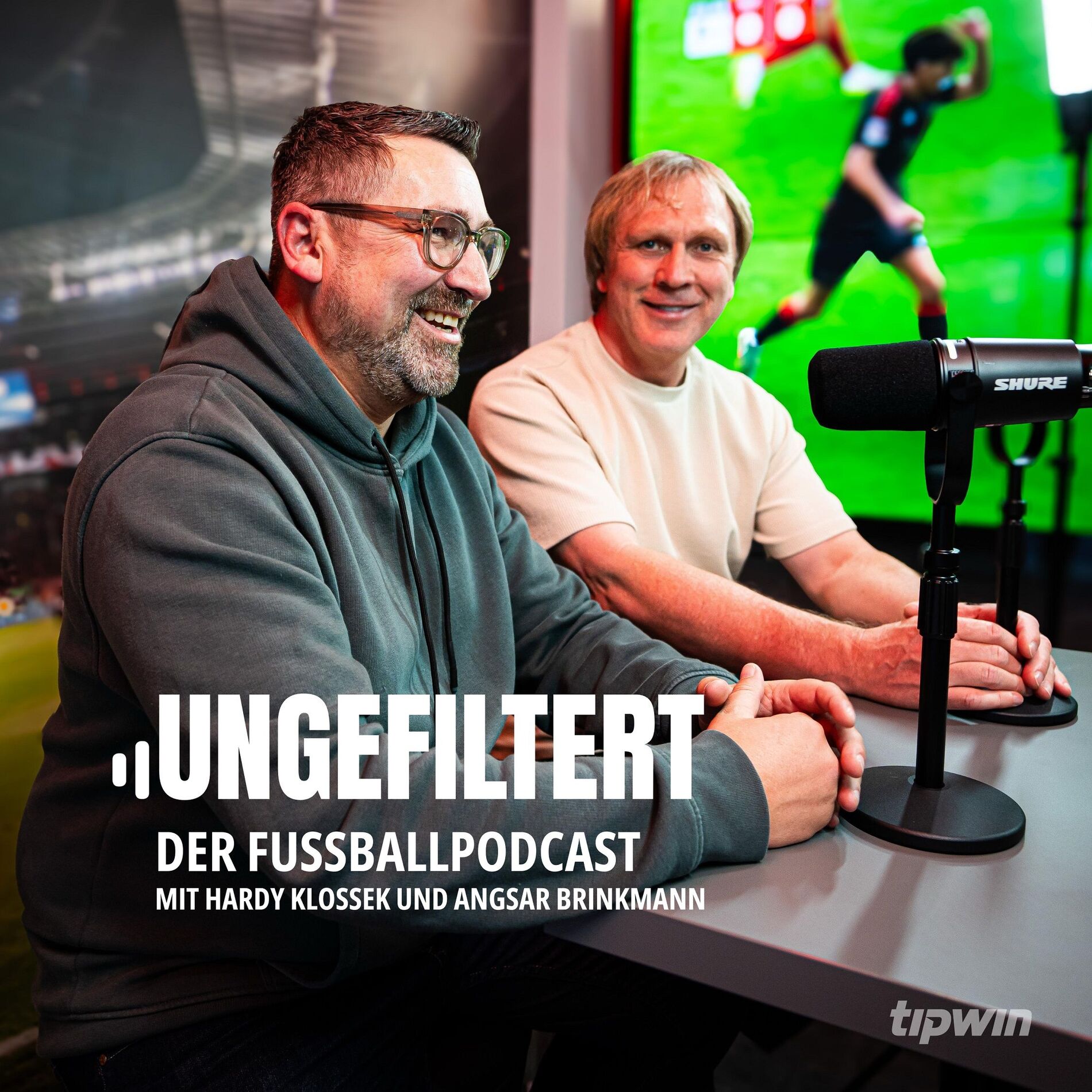 Show cover of UNGEFILTERT – Der Fußballpodcast mit Hardy Klossek & Ansgar Brinkmann