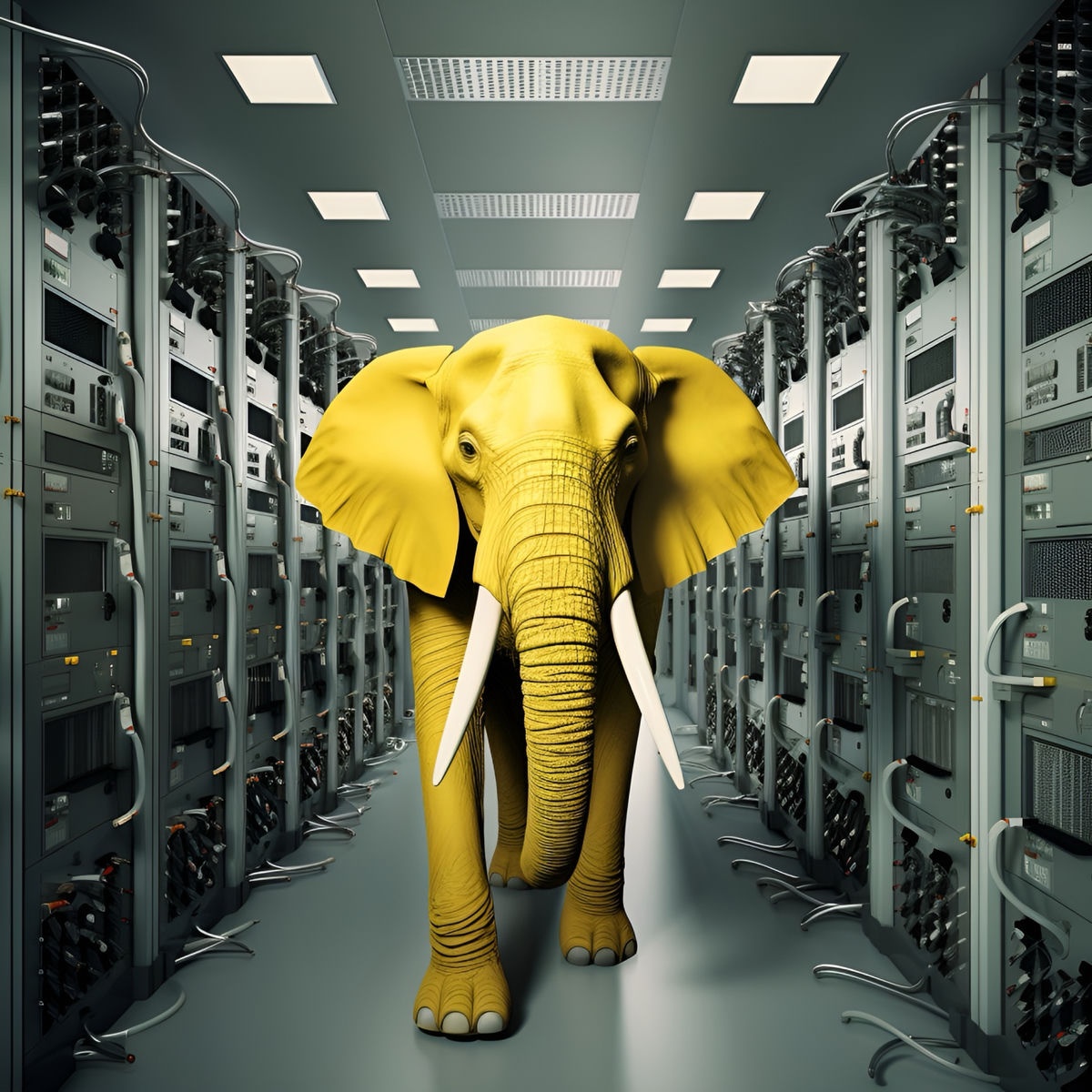 Show cover of Yellow elephant