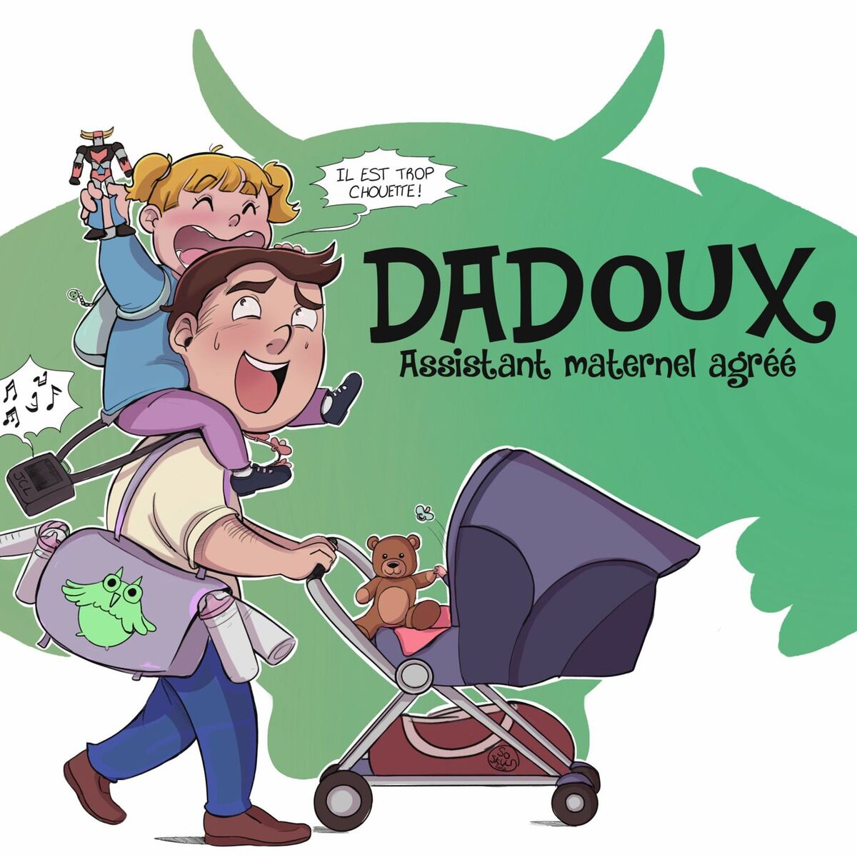 Show cover of Dadouxassmat et les tricoteurs d'histoires podcast