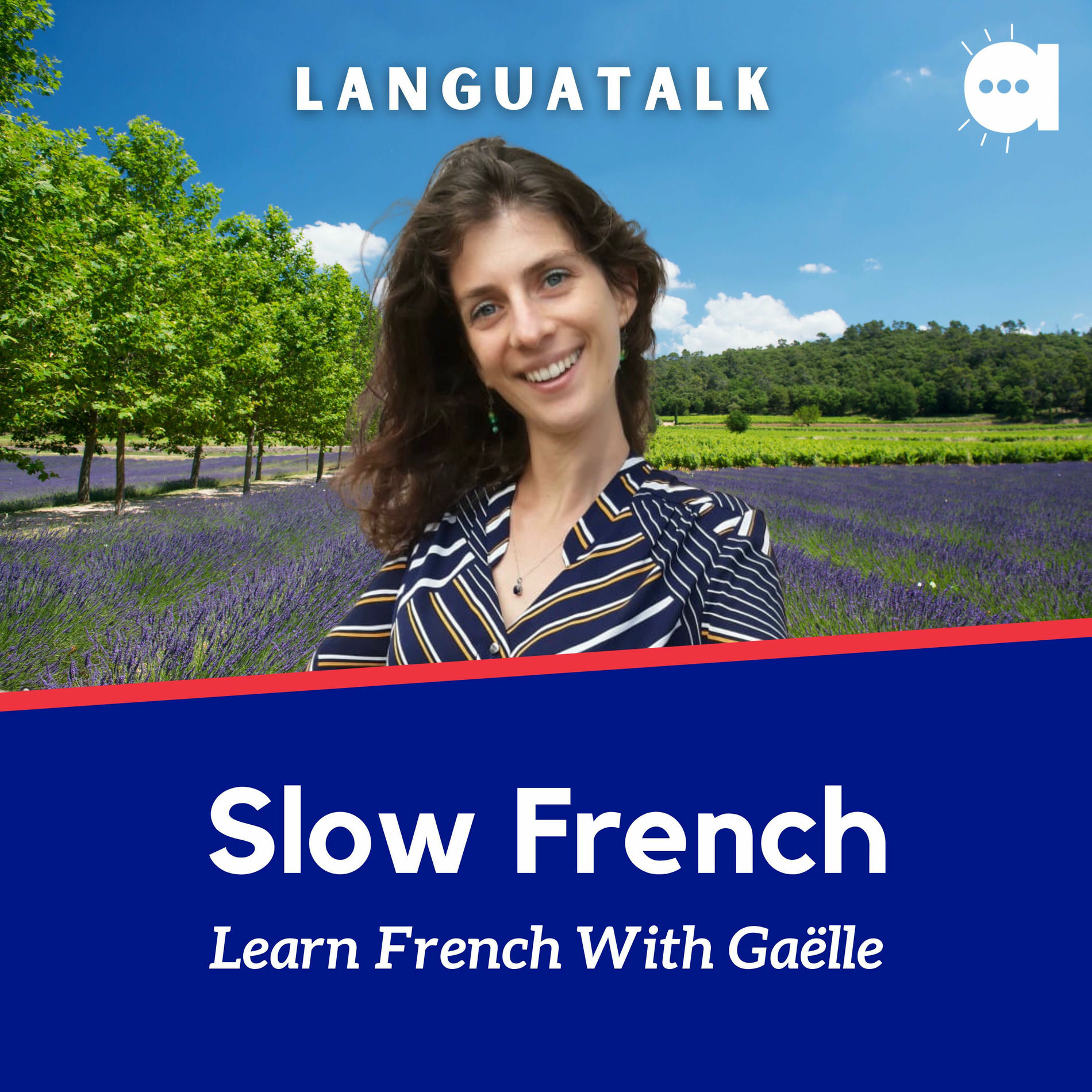 Show cover of LanguaTalk Slow French: Learn French With Gaëlle | French podcast for A2-B1
