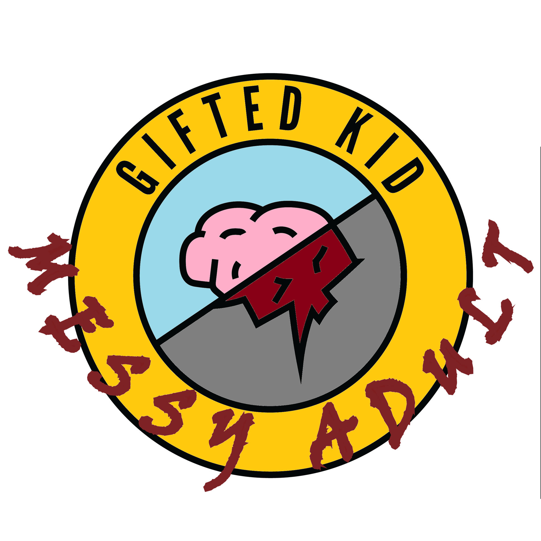 Show cover of Gifted Kid, Messy Adult