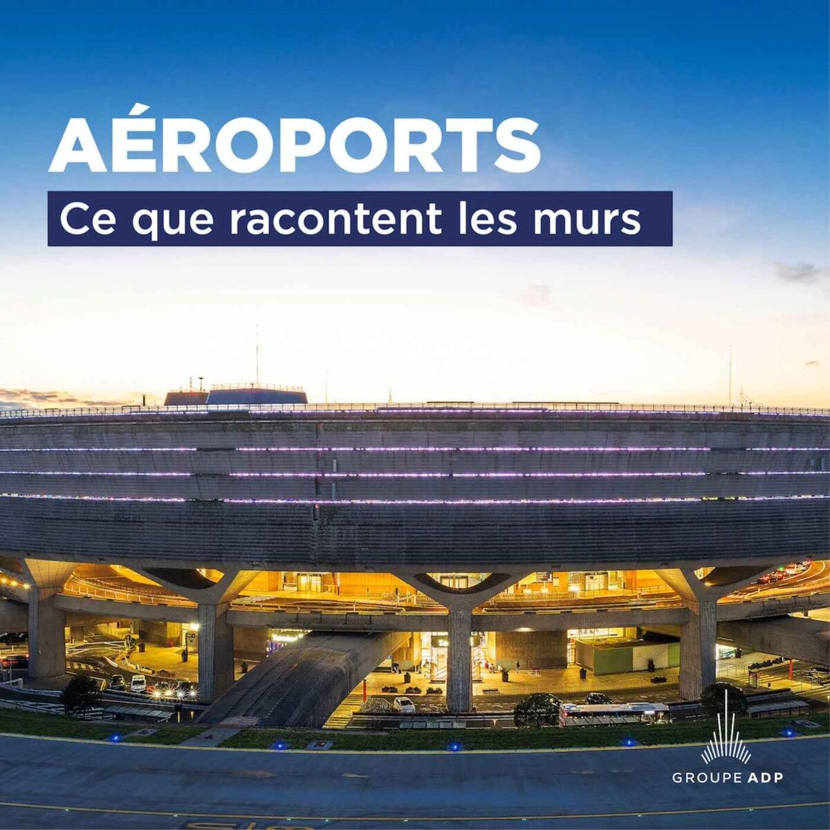Show cover of Aéroports, ce que racontent les murs