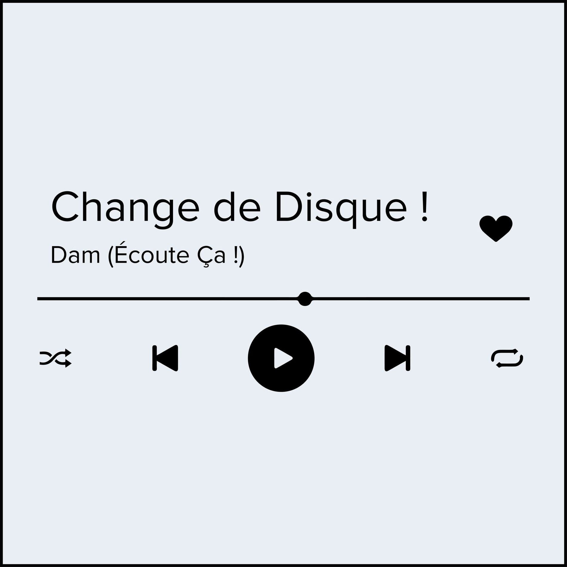 Show cover of Change de disque !