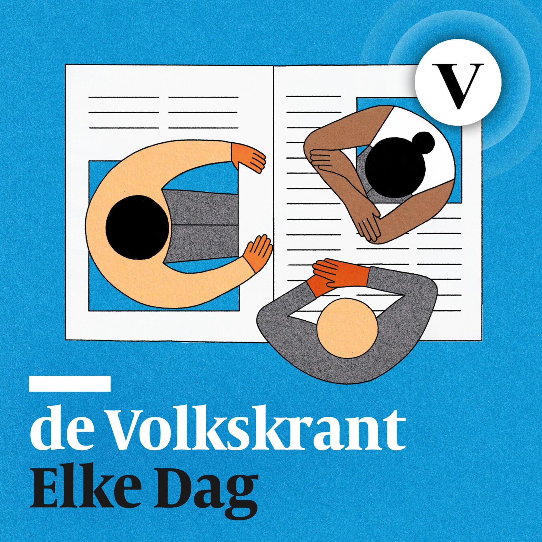 Show cover of de Volkskrant Elke Dag
