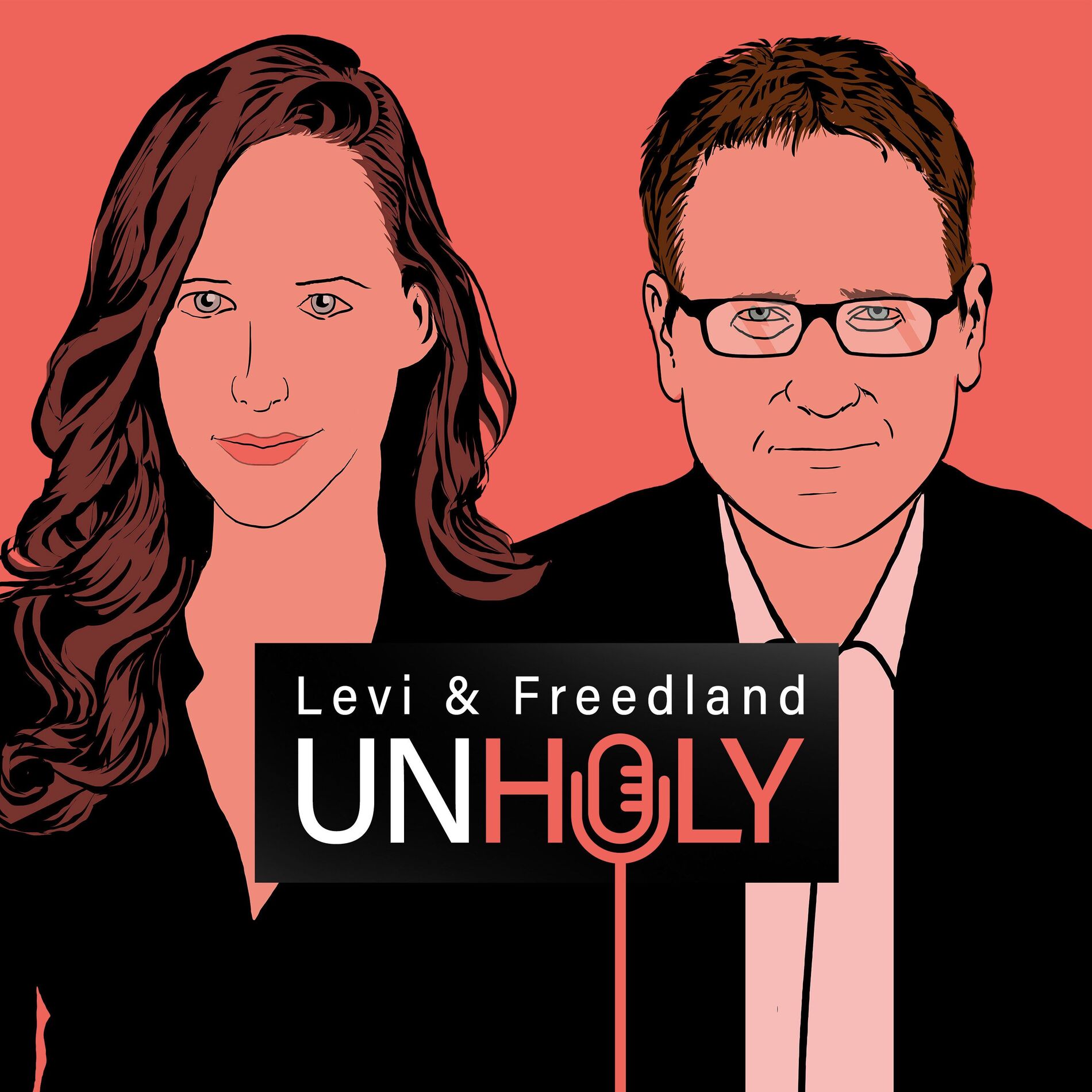 Show cover of Unholy: Two Jews on the news
