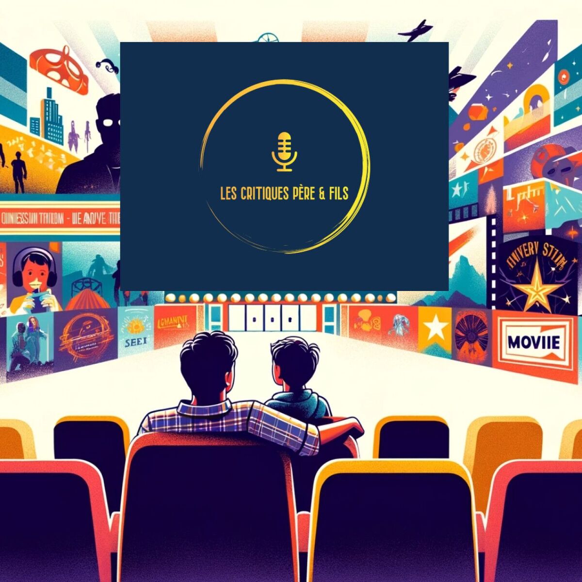 Show cover of Les critiques Père et Fils