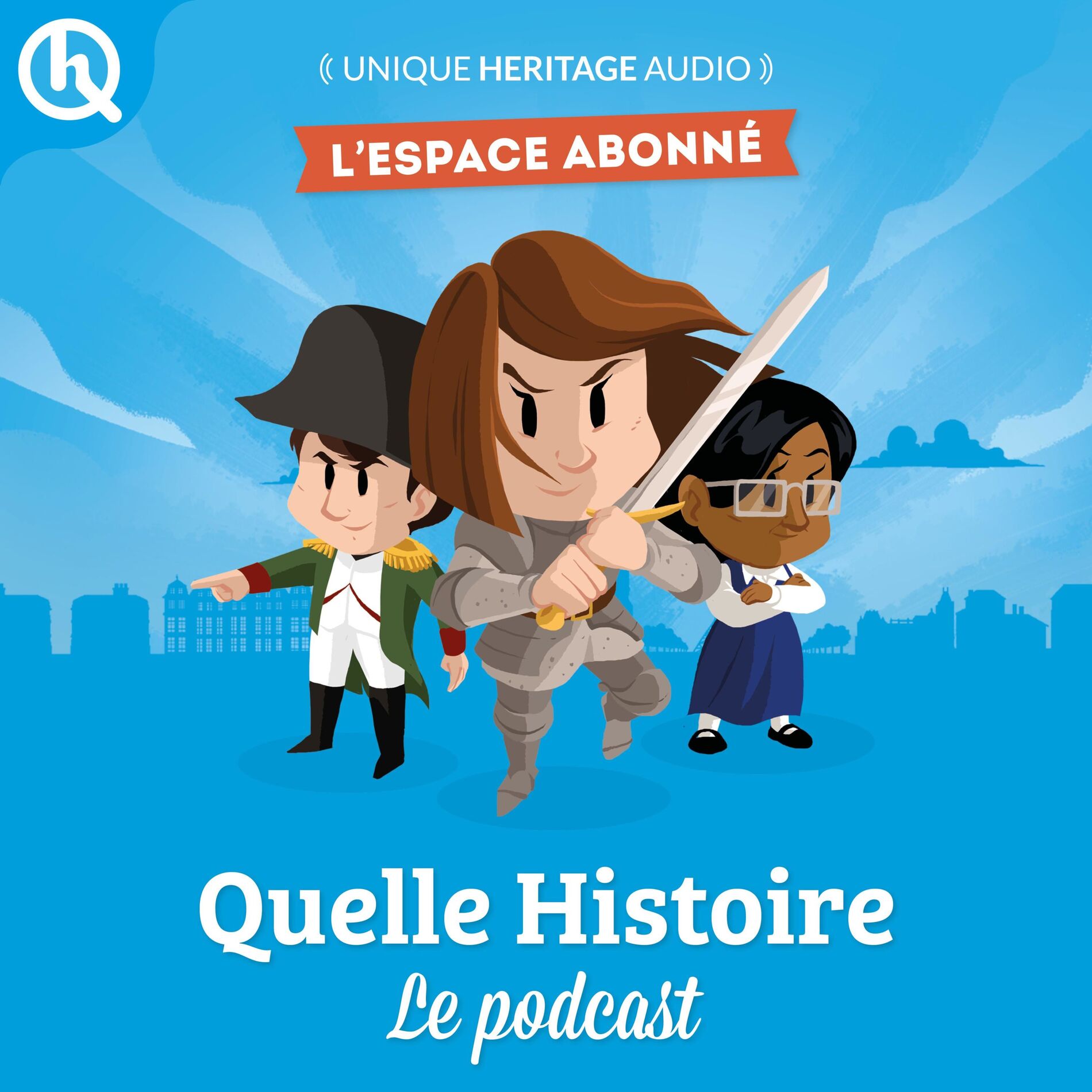 Show cover of Quelle Histoire - L'espace abonné