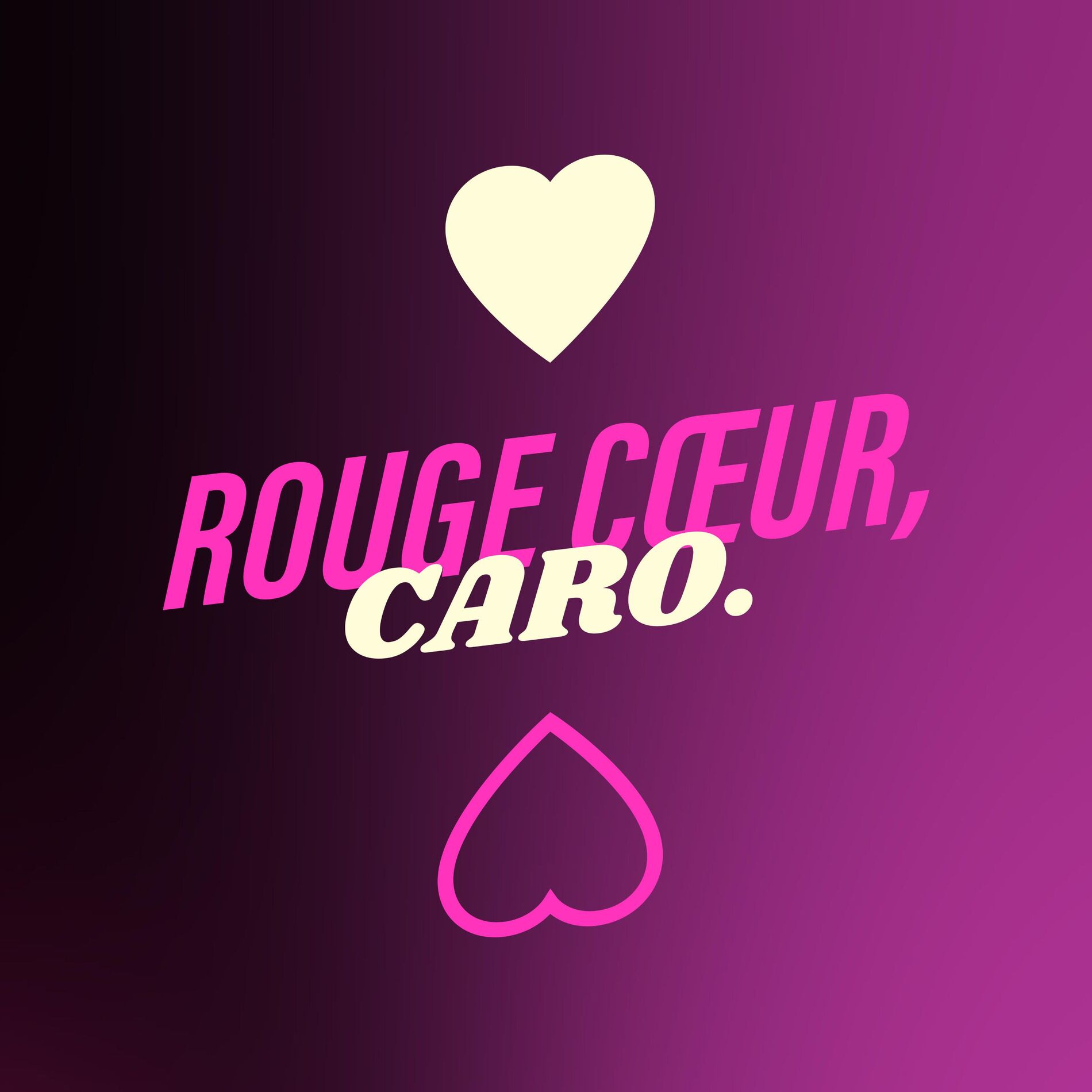 Show cover of Rouge Cœur, Caro