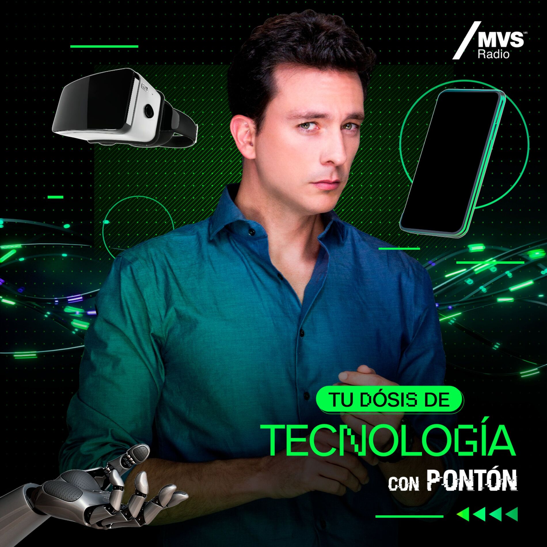 Show cover of Pontón en MVS - Tu dosis de tecnología