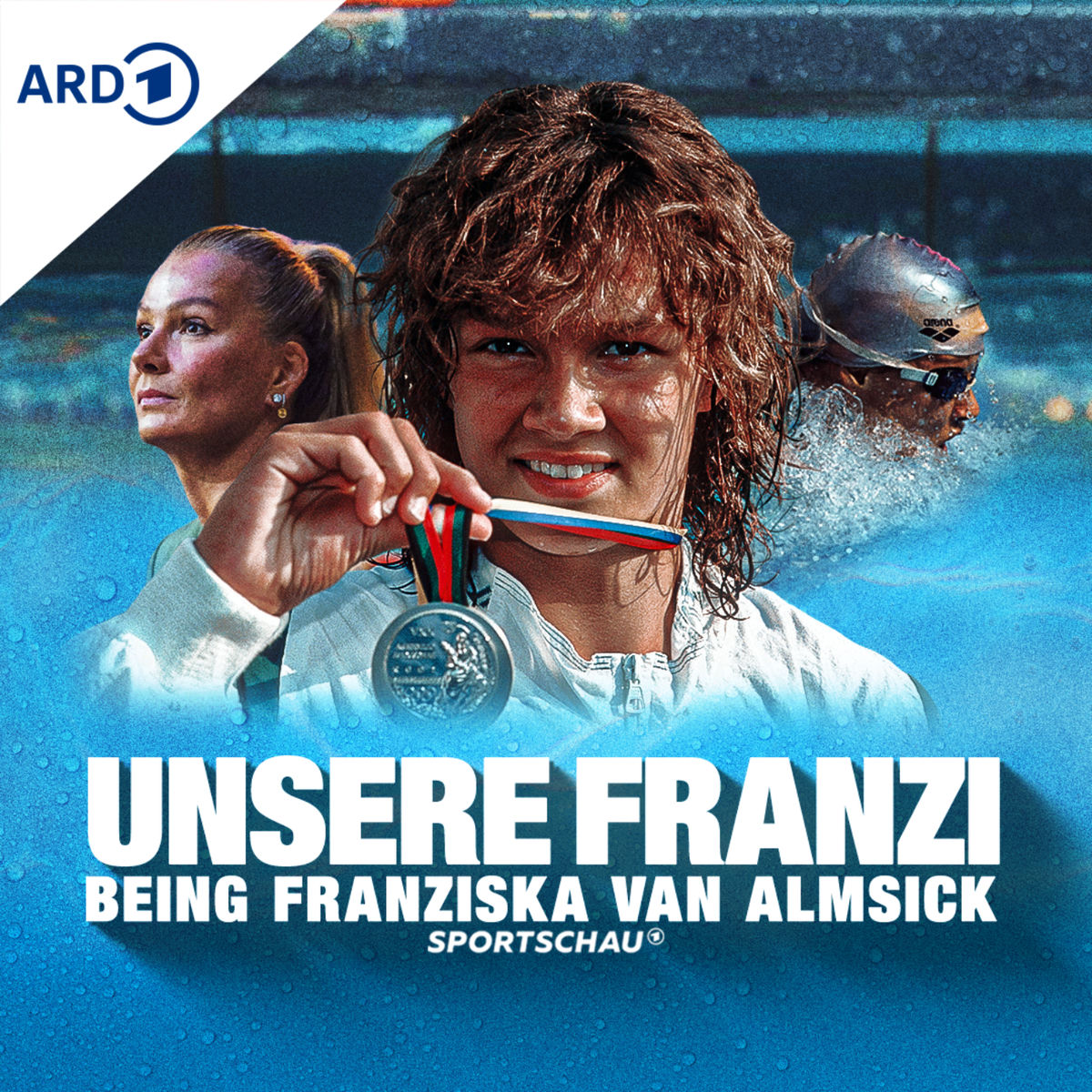 Show cover of Unsere Franzi - Being Franziska van Almsick