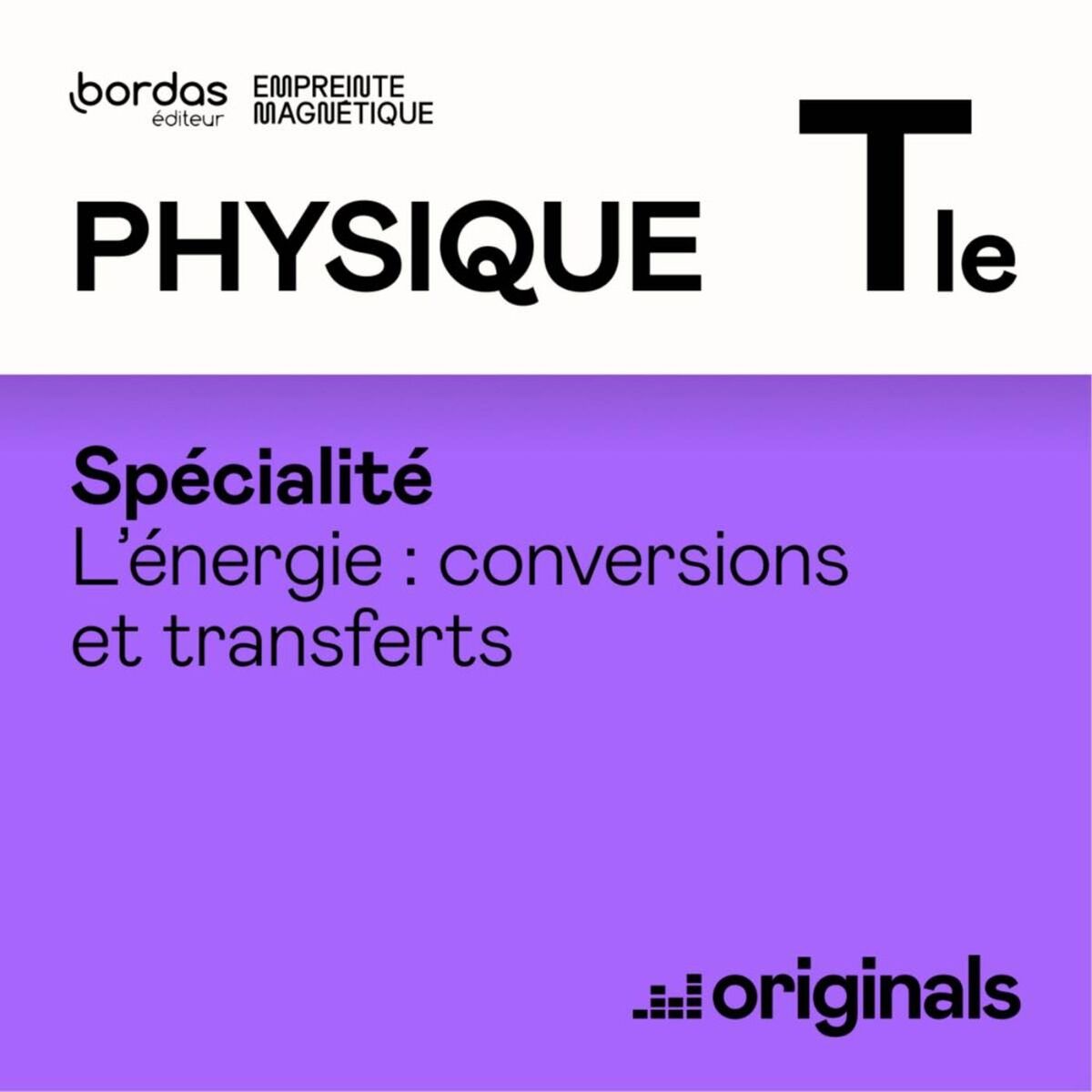 Show cover of L’énergie : conversions et transferts