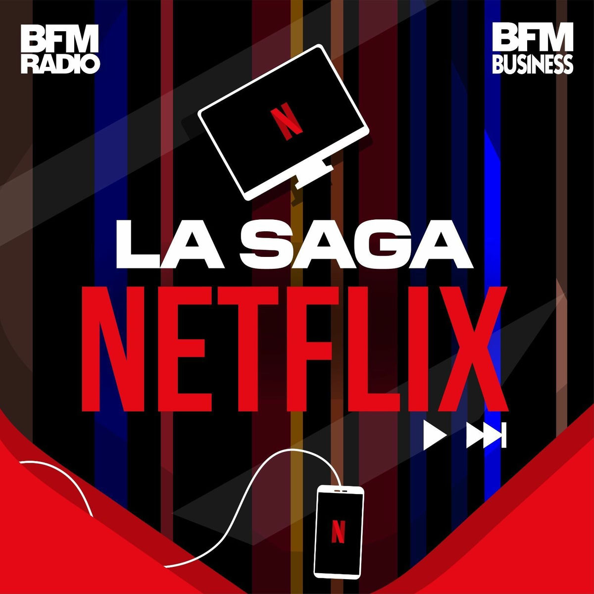 Show cover of La saga Netflix