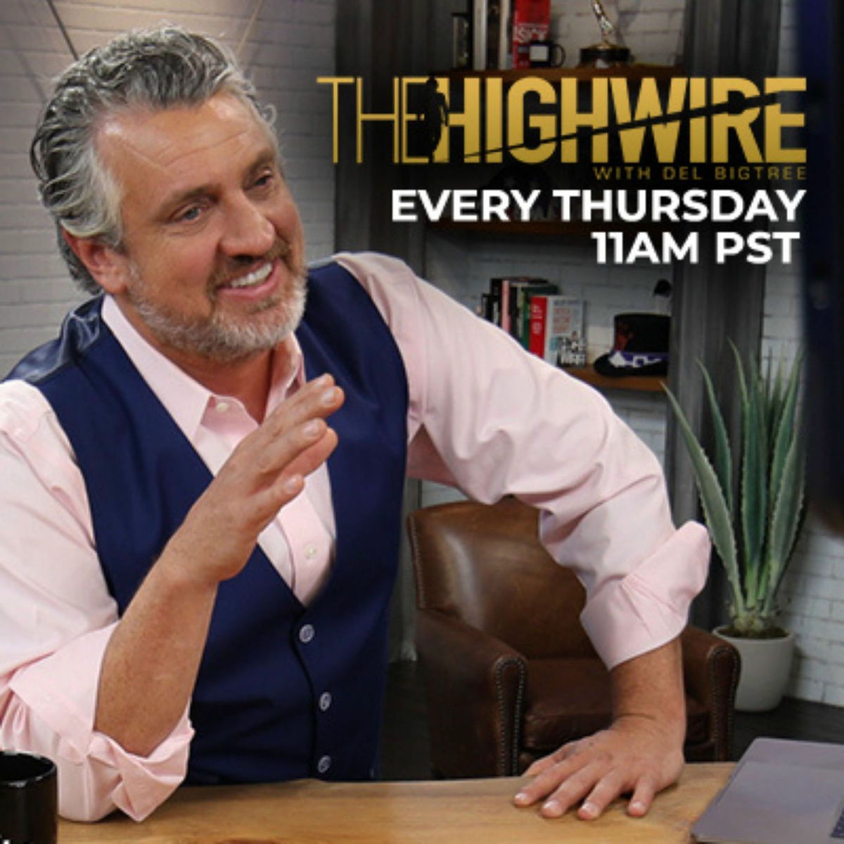 Show cover of The Highwire with Del Bigtree