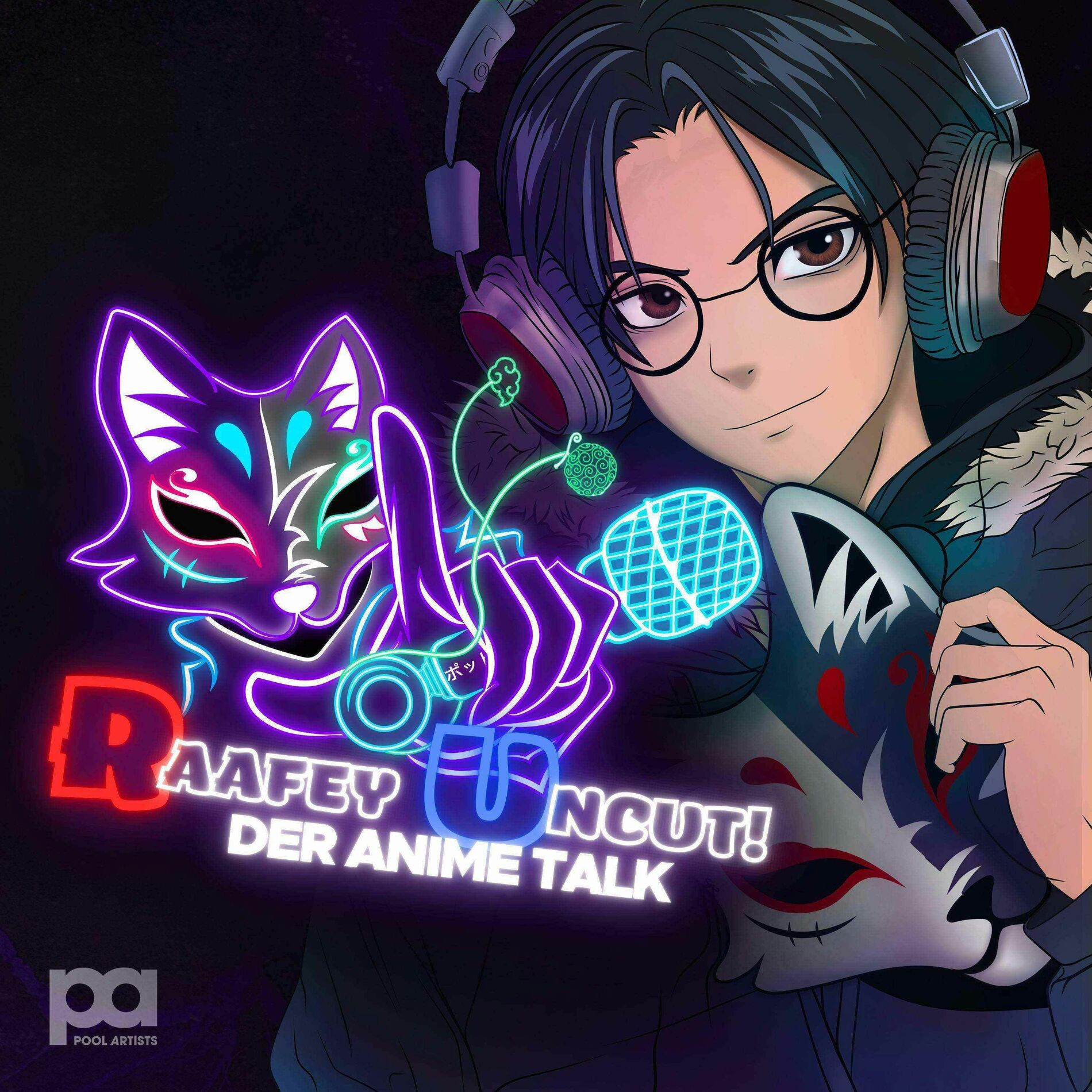 Show cover of Raafey Uncut - Der Anime Talk