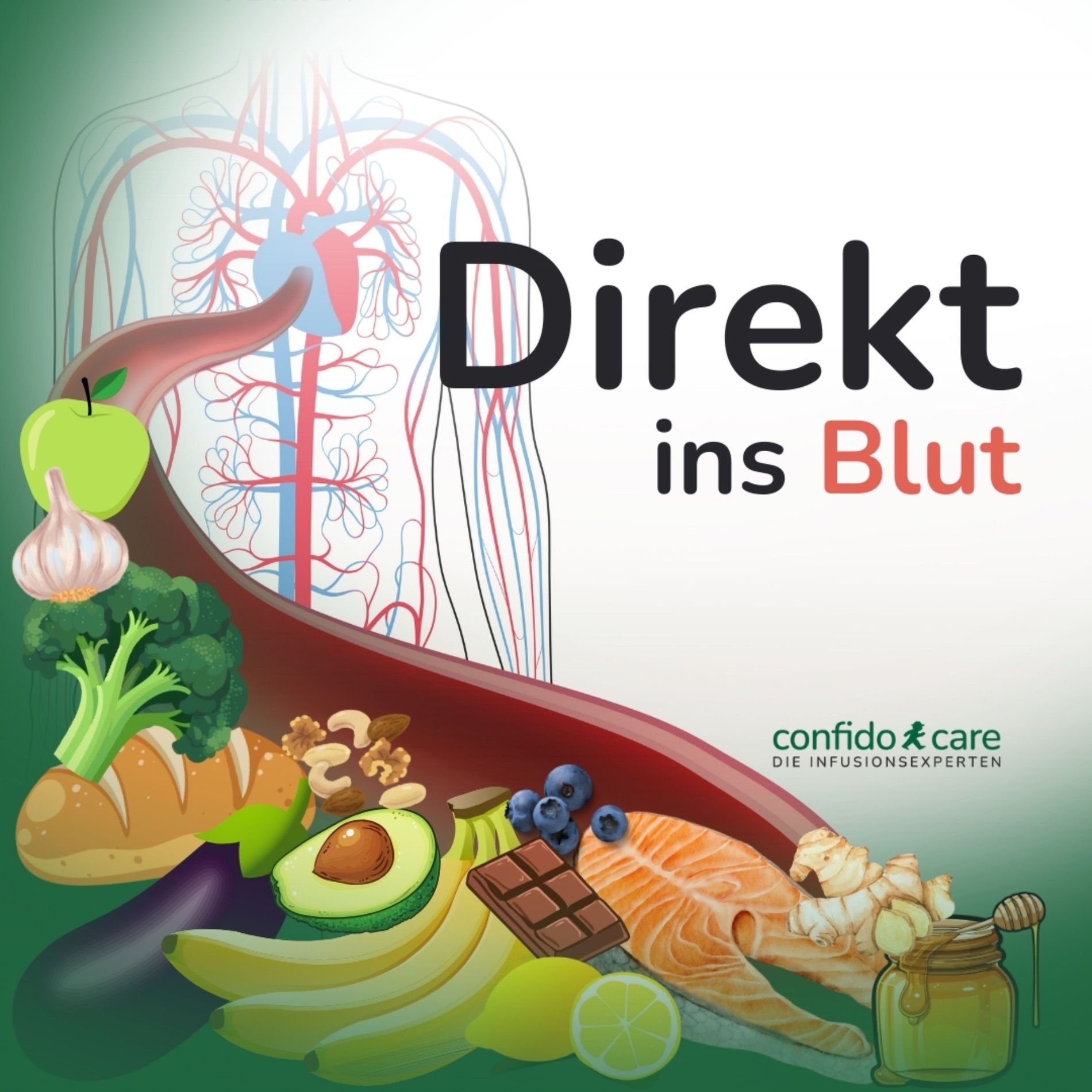 Show cover of Direkt Ins Blut