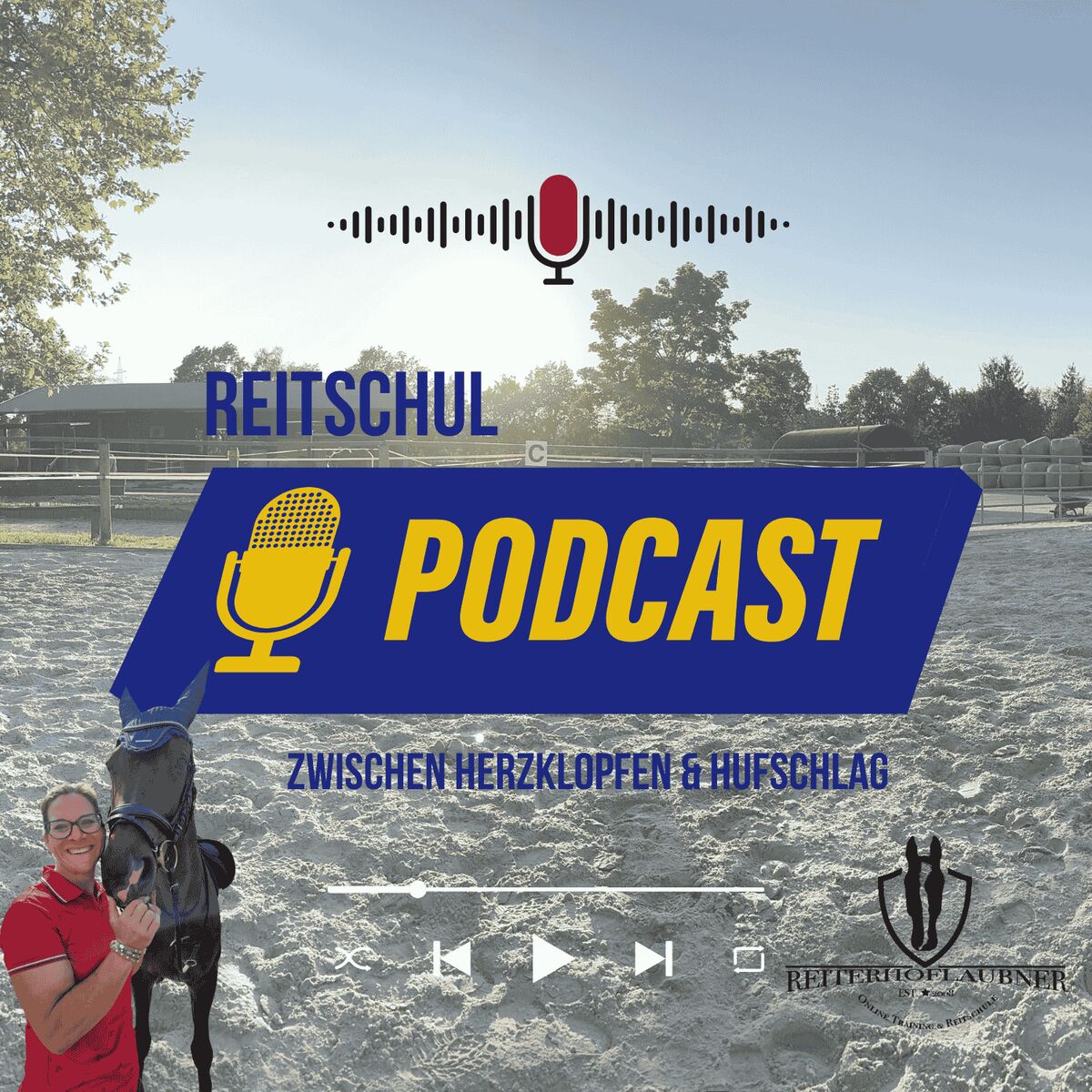 Show cover of Reitschul Podcast Zwischen Herzklopfen und Hufschlag