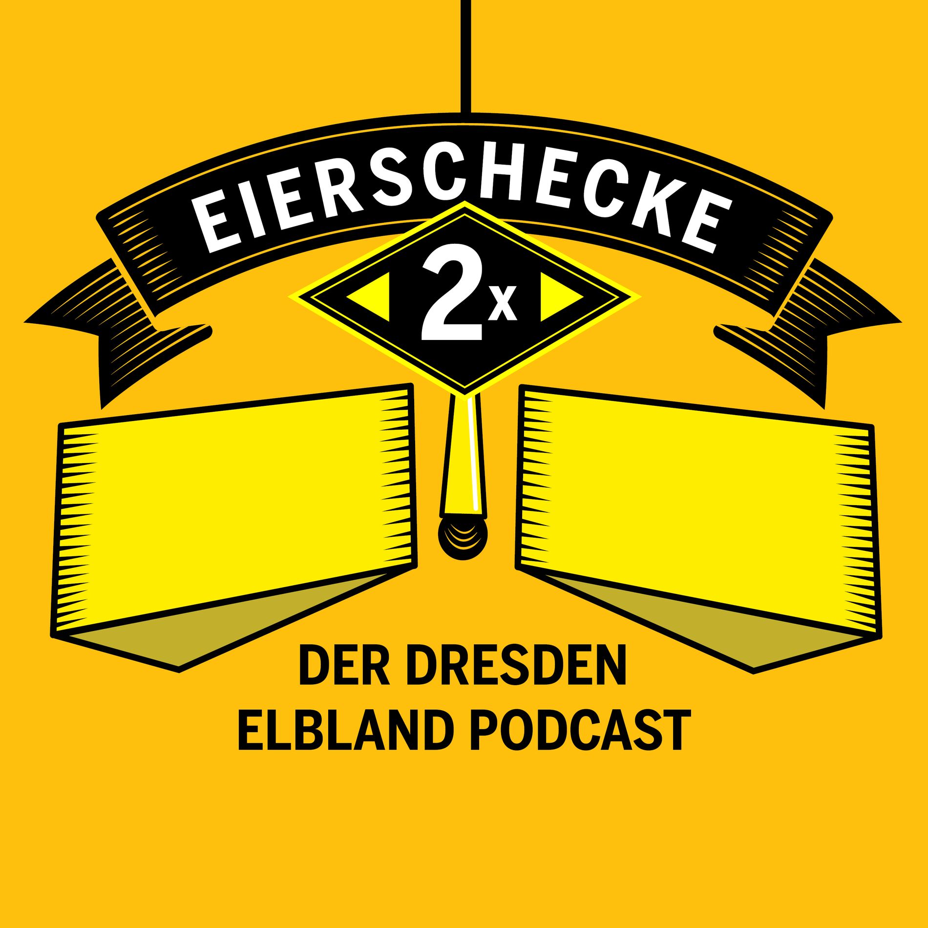Show cover of 2 Mal Eierschecke. Der Dresden Elbland Podcast.