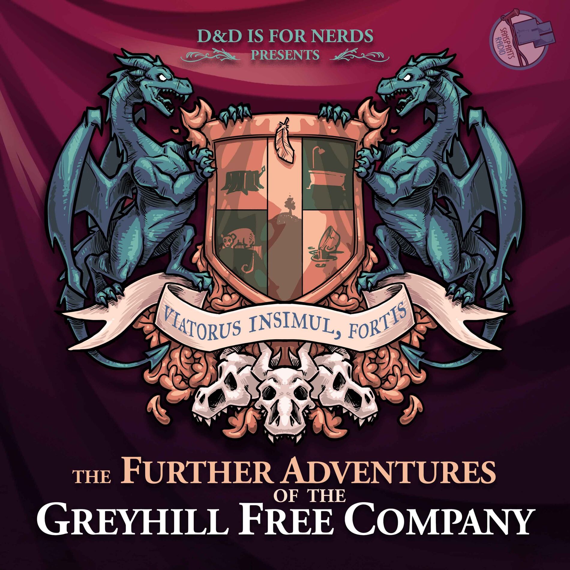Show cover of D&D is for Nerds: The Further Adventures of the Greyhill Free Company
