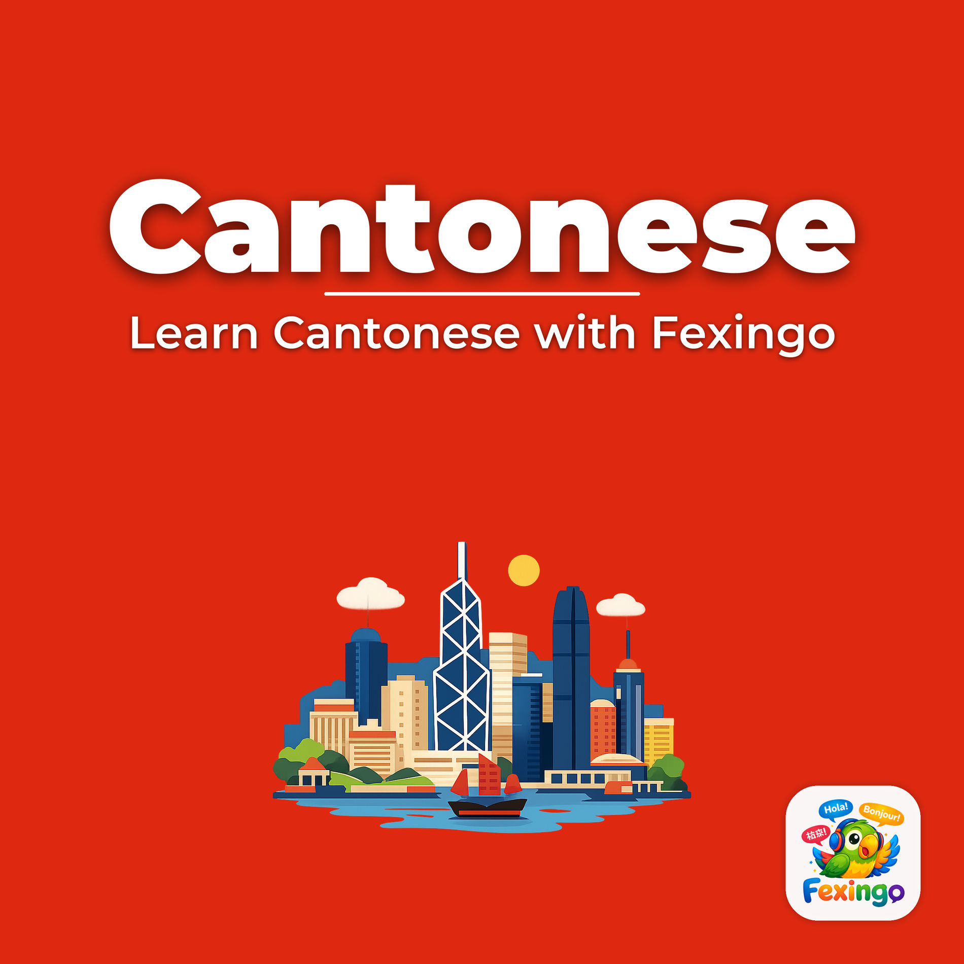Show cover of Learn Cantonese with Fexingo