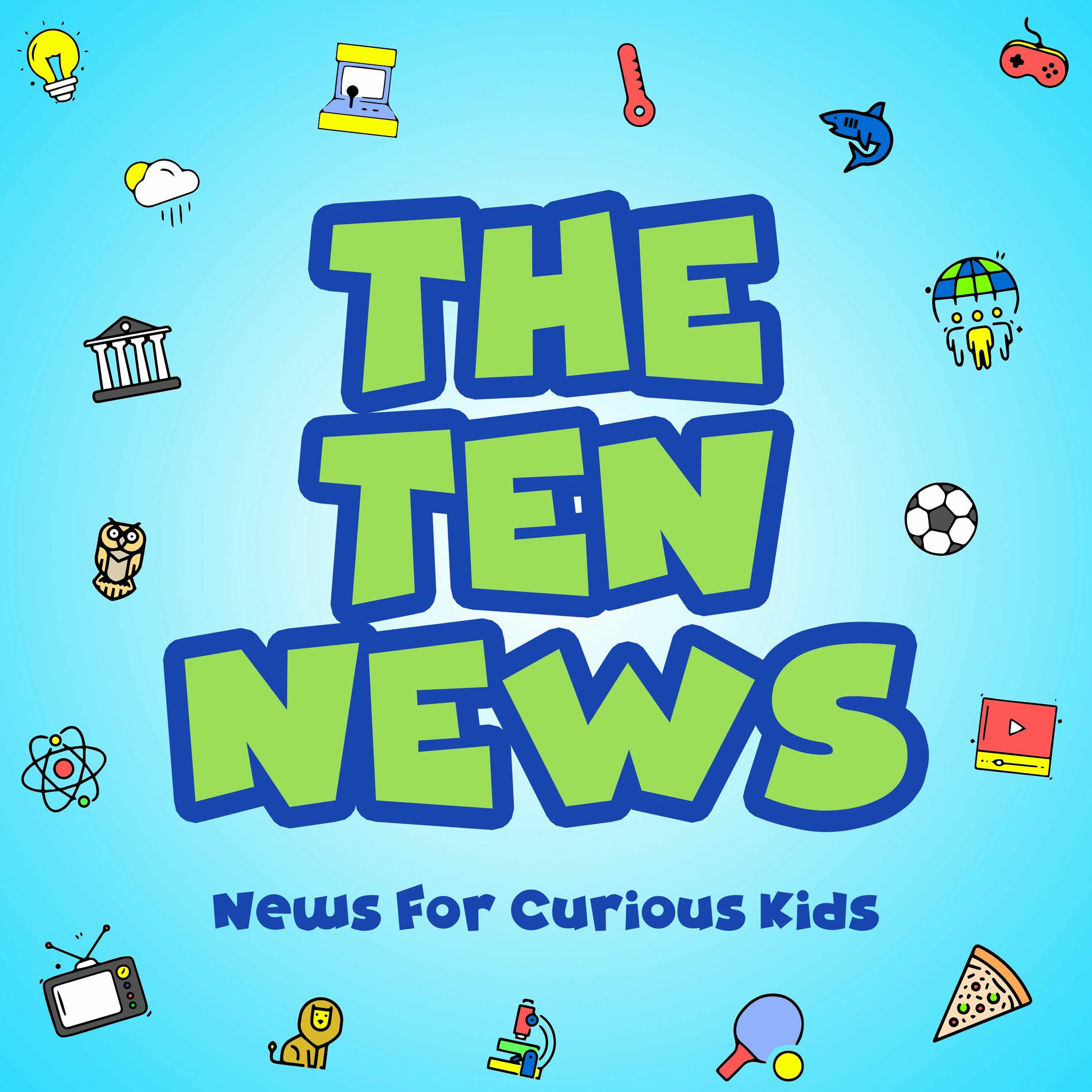 Show cover of The Ten News, News For Curious Kids