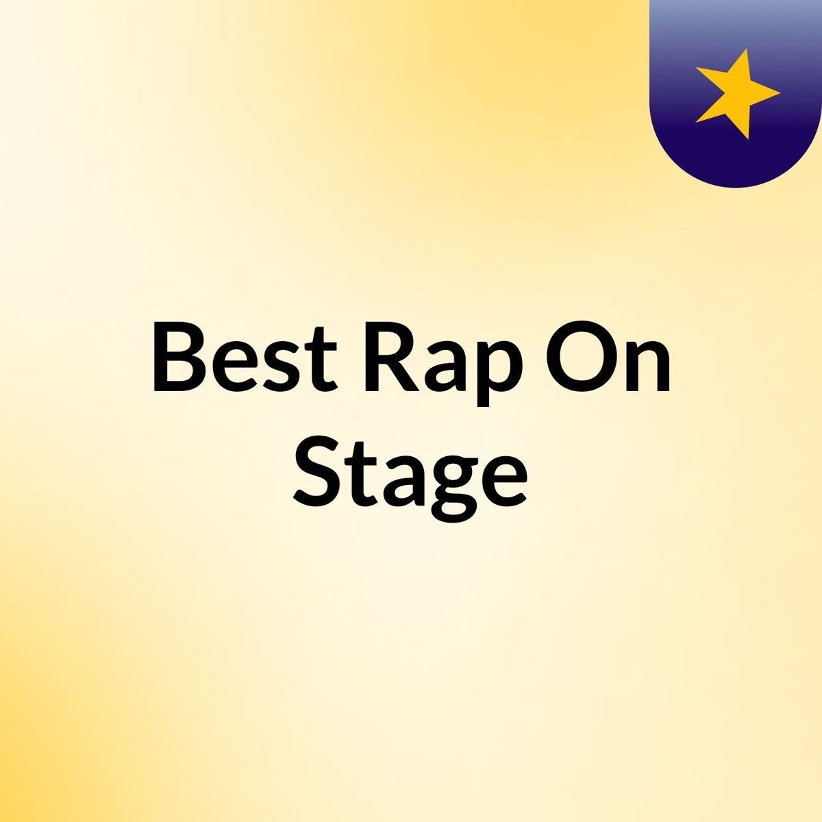 Show cover of Best Rap On Stage