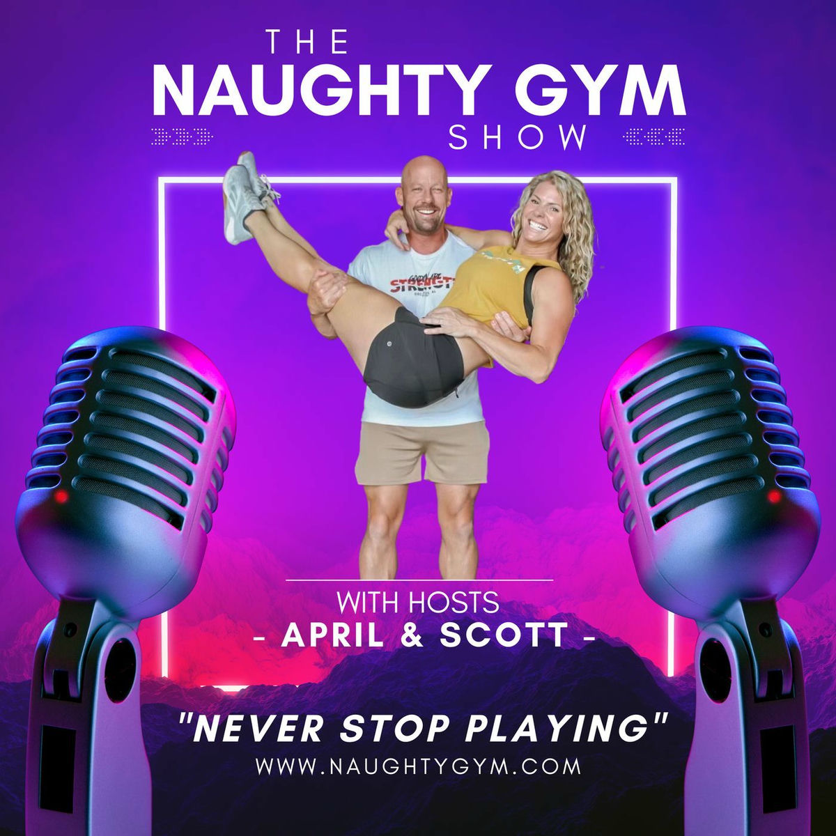 Show cover of NAUGHTY GYM SHOW - Non-Monogamy, Open Relationships, and Living Well