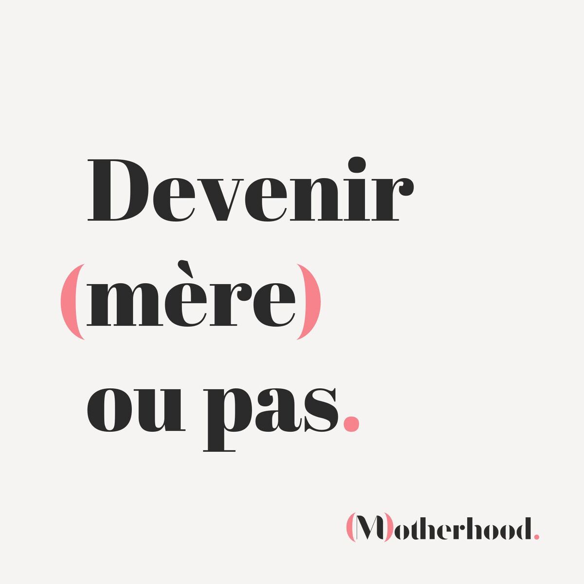 Show cover of Devenir mère ou pas ?