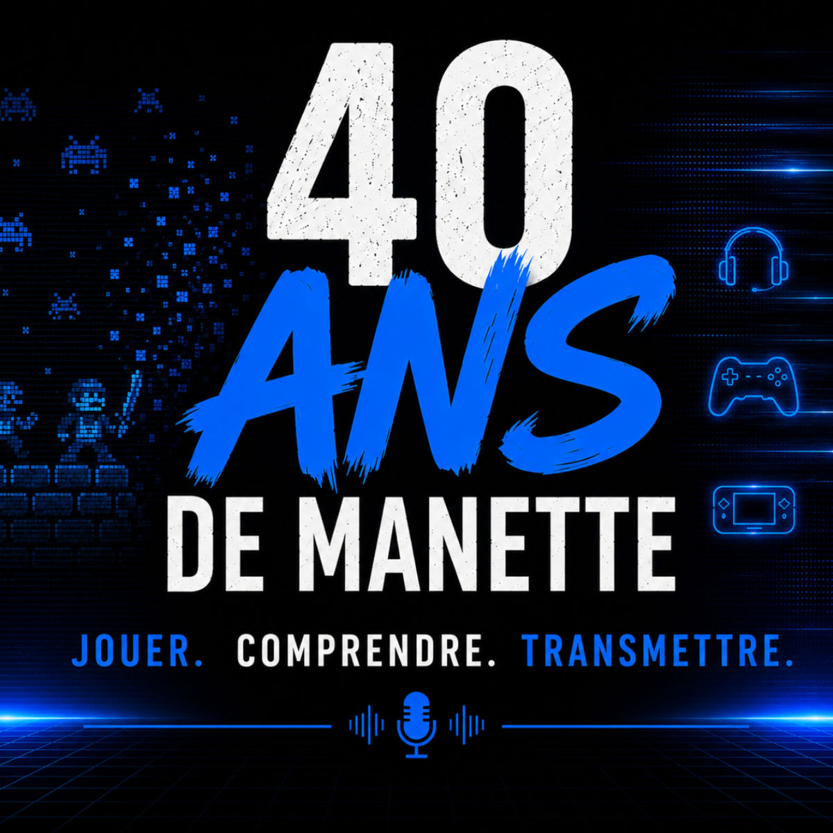 Show cover of 40 ans de manette : le jeu vidéo par un père gamer
