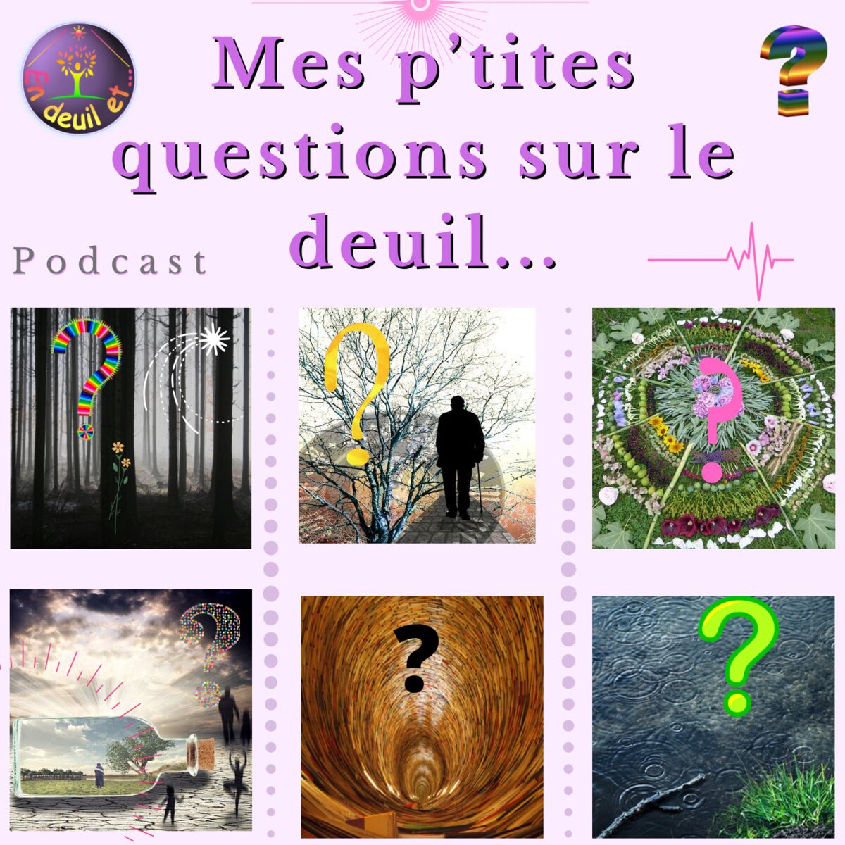 Show cover of Mes p'tites questions sur le deuil