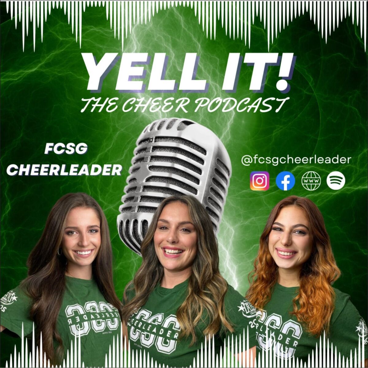 Show cover of Yell It! The Cheer Podcast